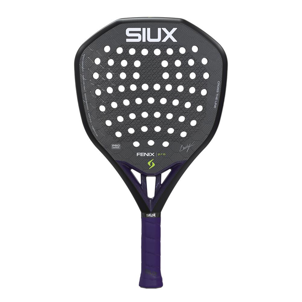Siux - Pala de Pádel Fenix Pro 2026 Black nivel profesional forma diamante 7/7
