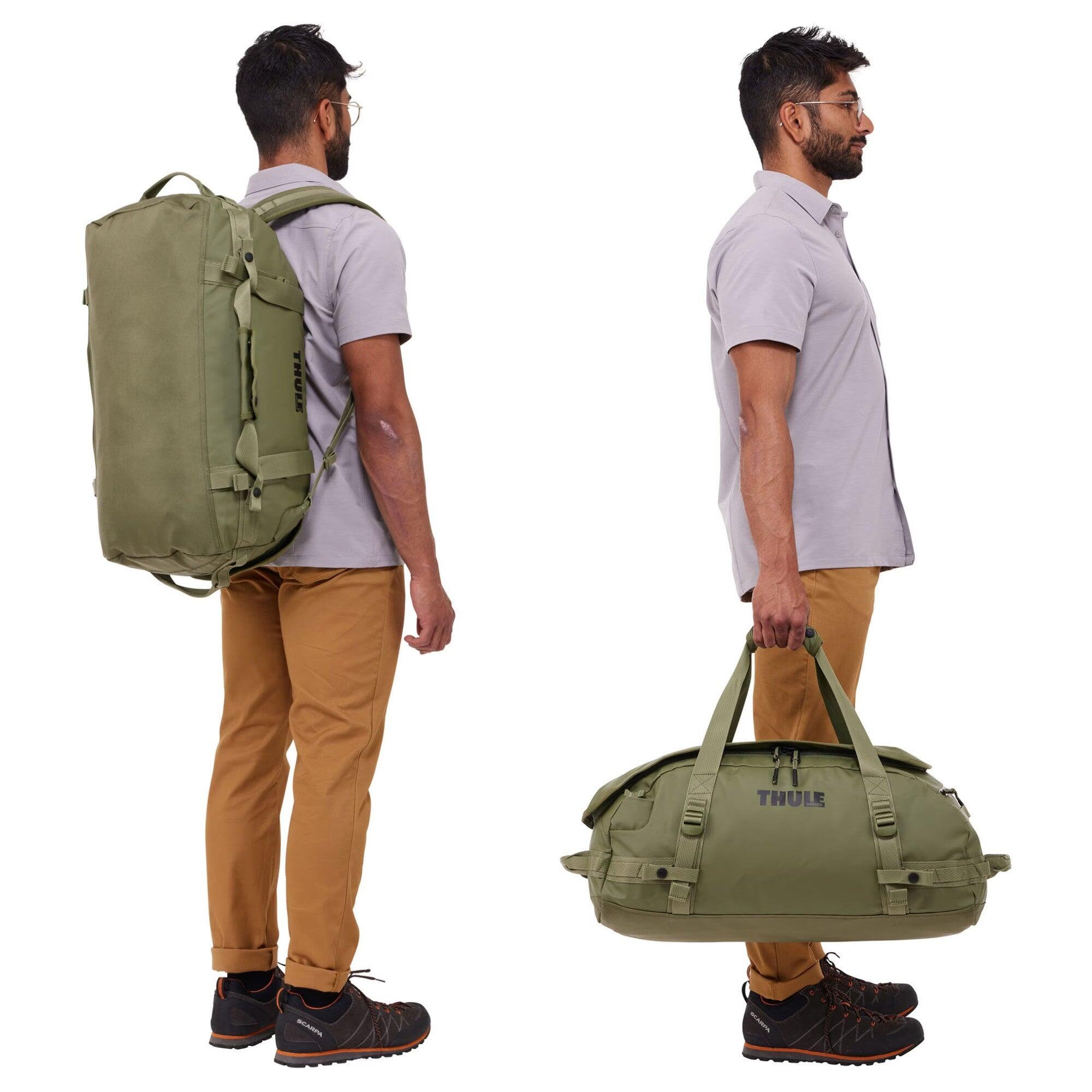 Borsone da viaggio Thule Chasm Olivine 40 GREEN 40 LITRES 7/7