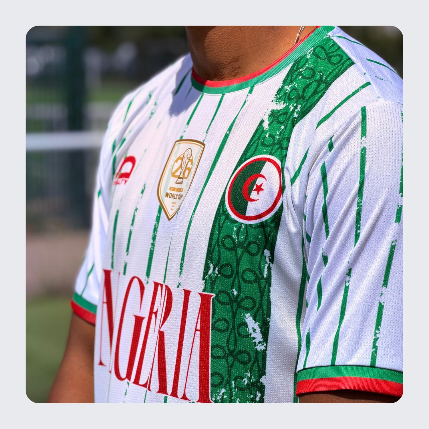 Camisa de futebol apoiador da Argélia - 2026 3/5