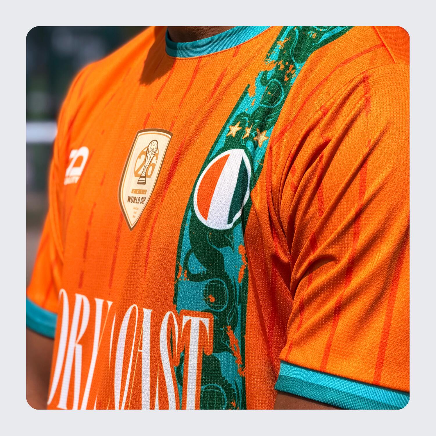 Supporter voetbalshirt Ivoorkust - 2026 3/6