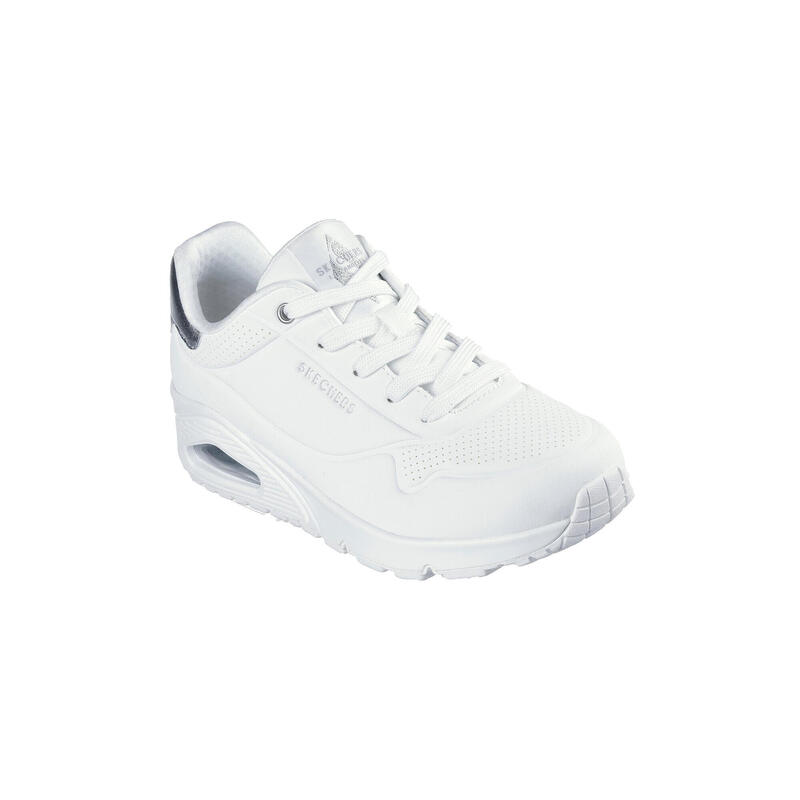 Pantofi sport femei Skechers Uno - Golden Air, Alb