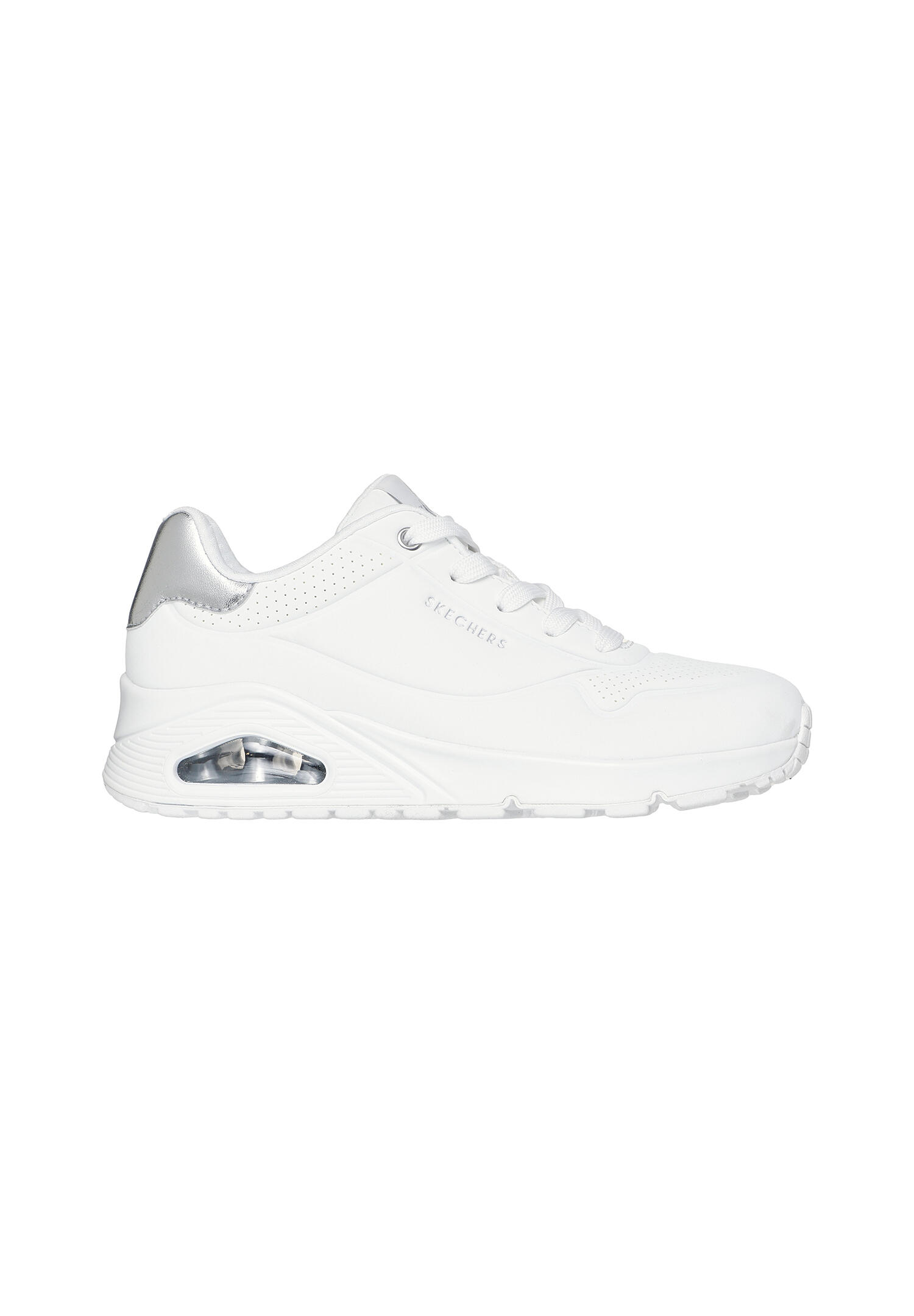 Pantofi sport femei Skechers Uno - Golden Air, Alb