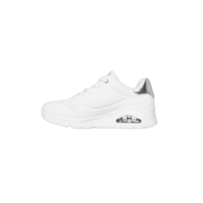 Pantofi sport femei Skechers Uno - Golden Air, Alb