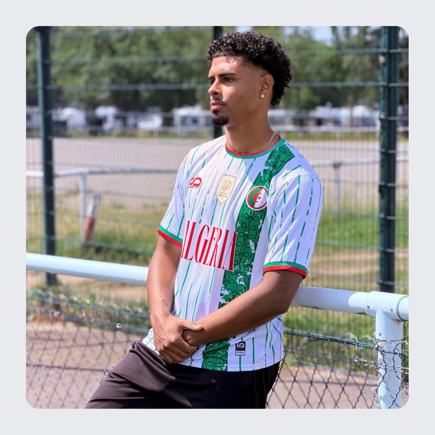 Camisa de futebol apoiador da Argélia - 2026 5/5
