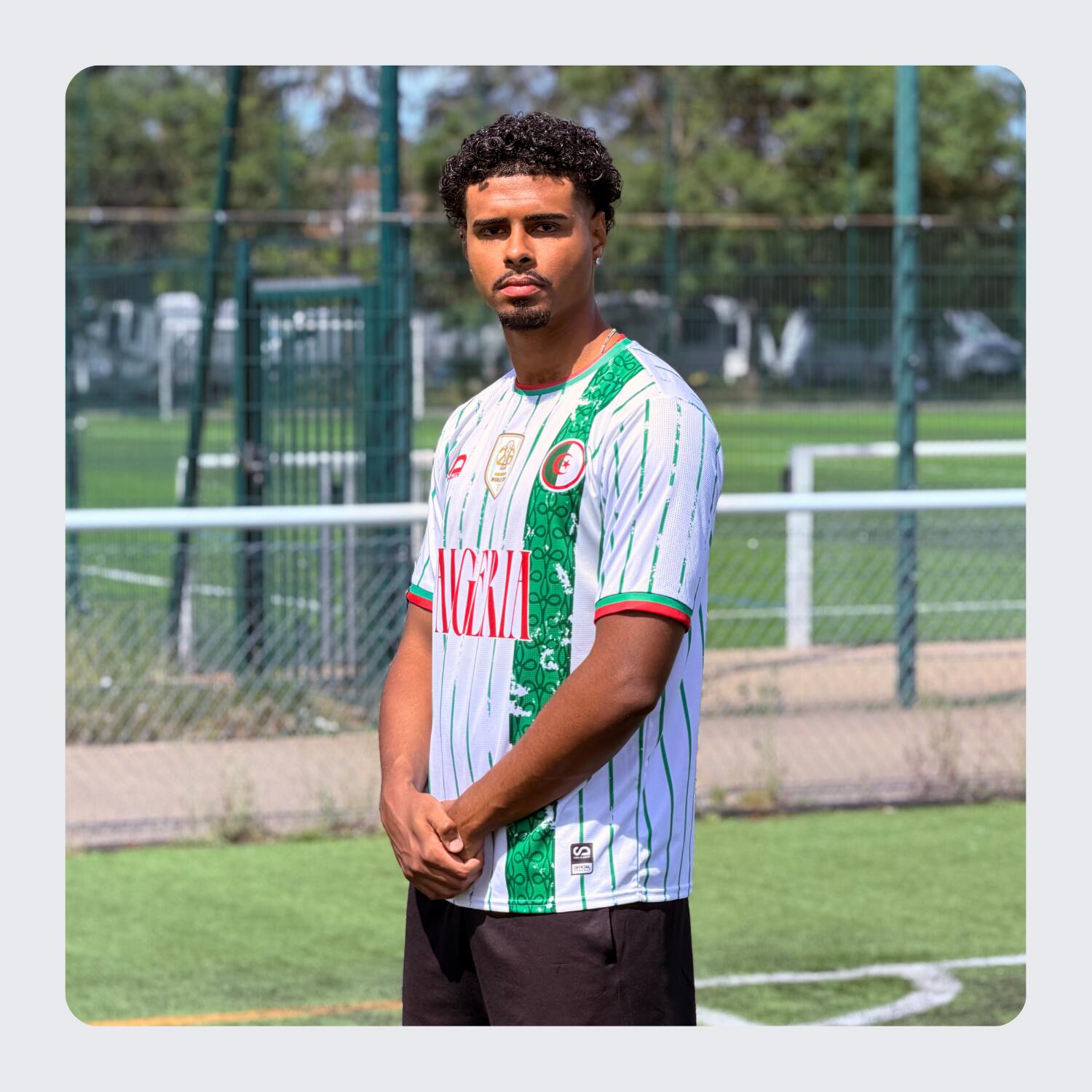 Camisa de futebol apoiador da Argélia - 2026 4/5