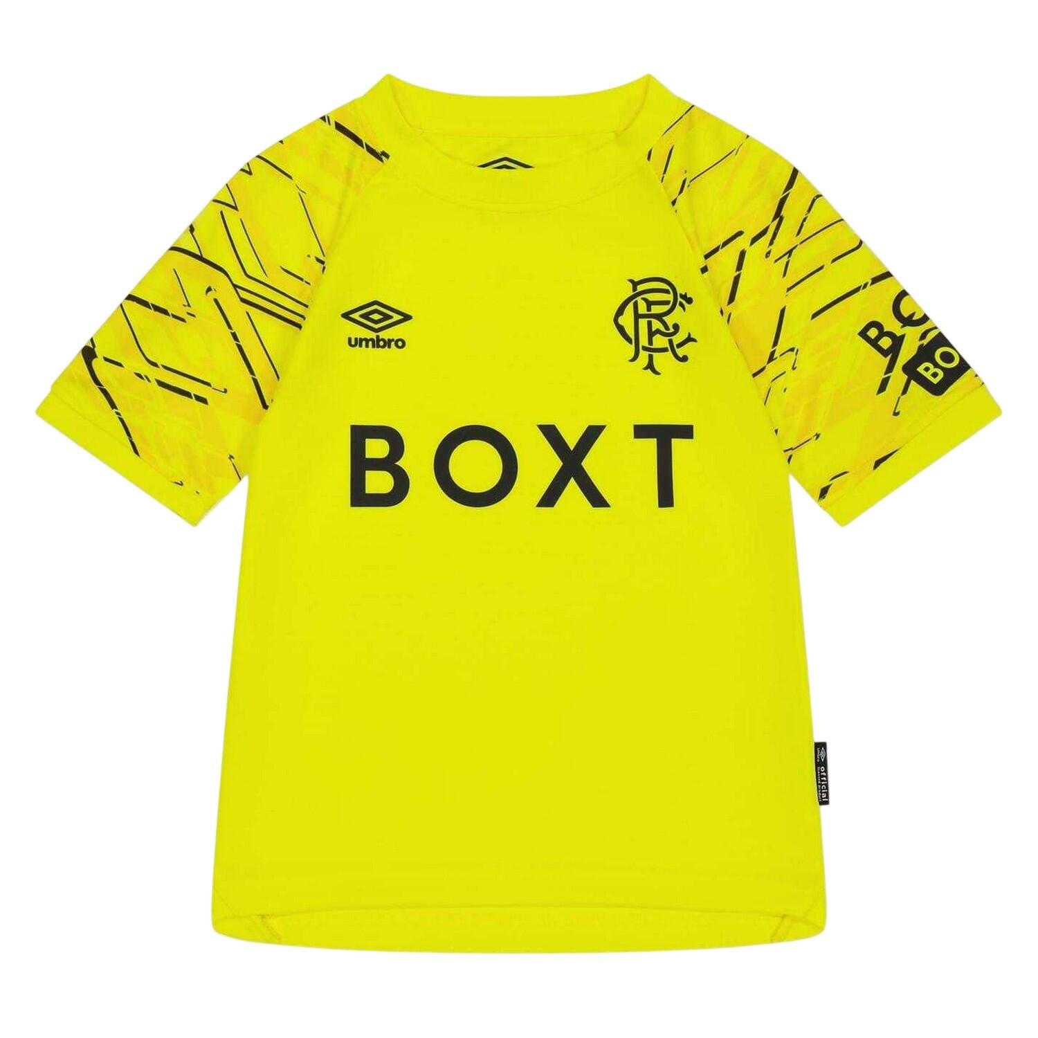Umbro Childrens/Kids 2025/2026 Rangers FC Goalkeeper Jersey