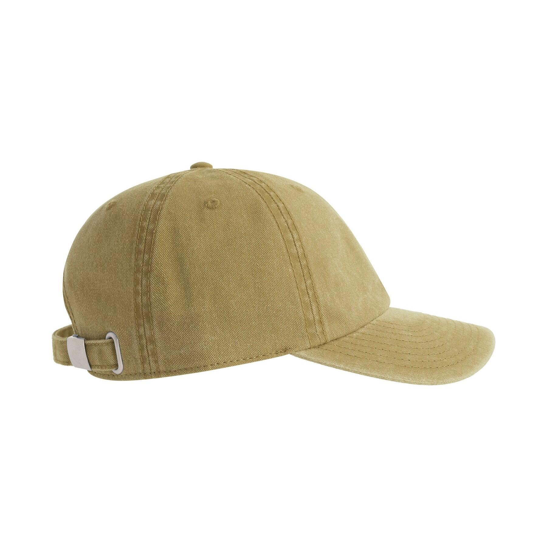 Digg Pigment Dyed 6 Panel Cap (Khaki) 4/4