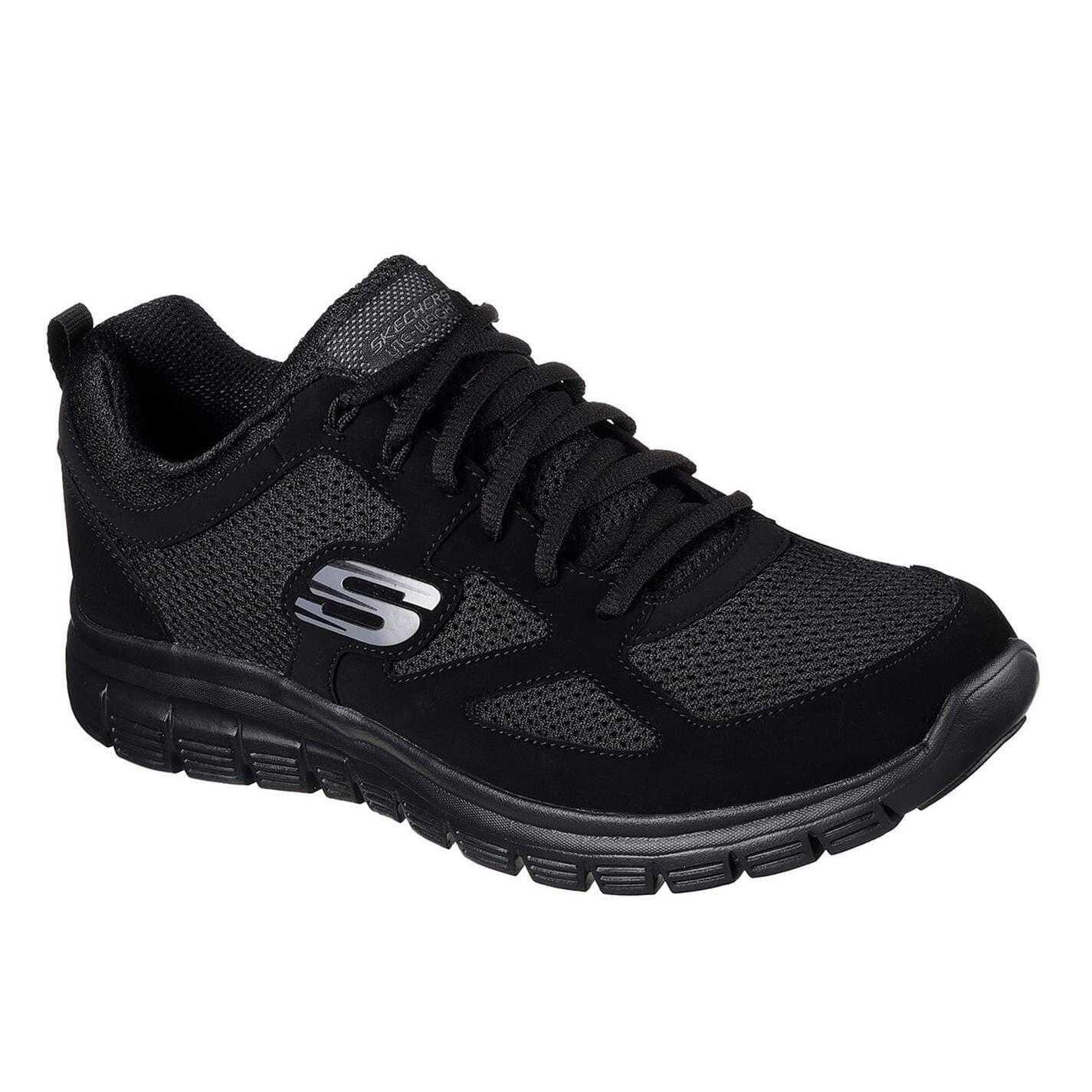Skechers Mens Burns Agoura Trubuck Leather Trainers
