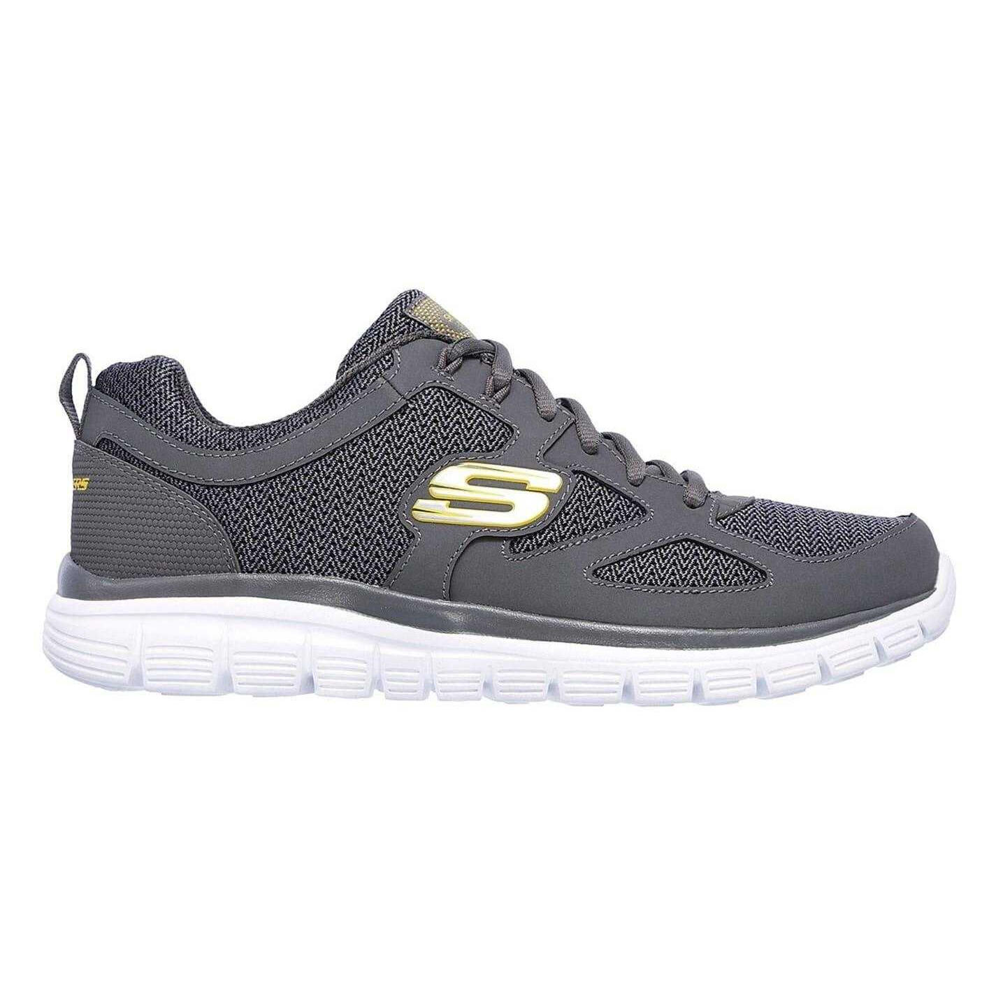 Skechers Mens Burns Agoura Trubuck Leather Trainers