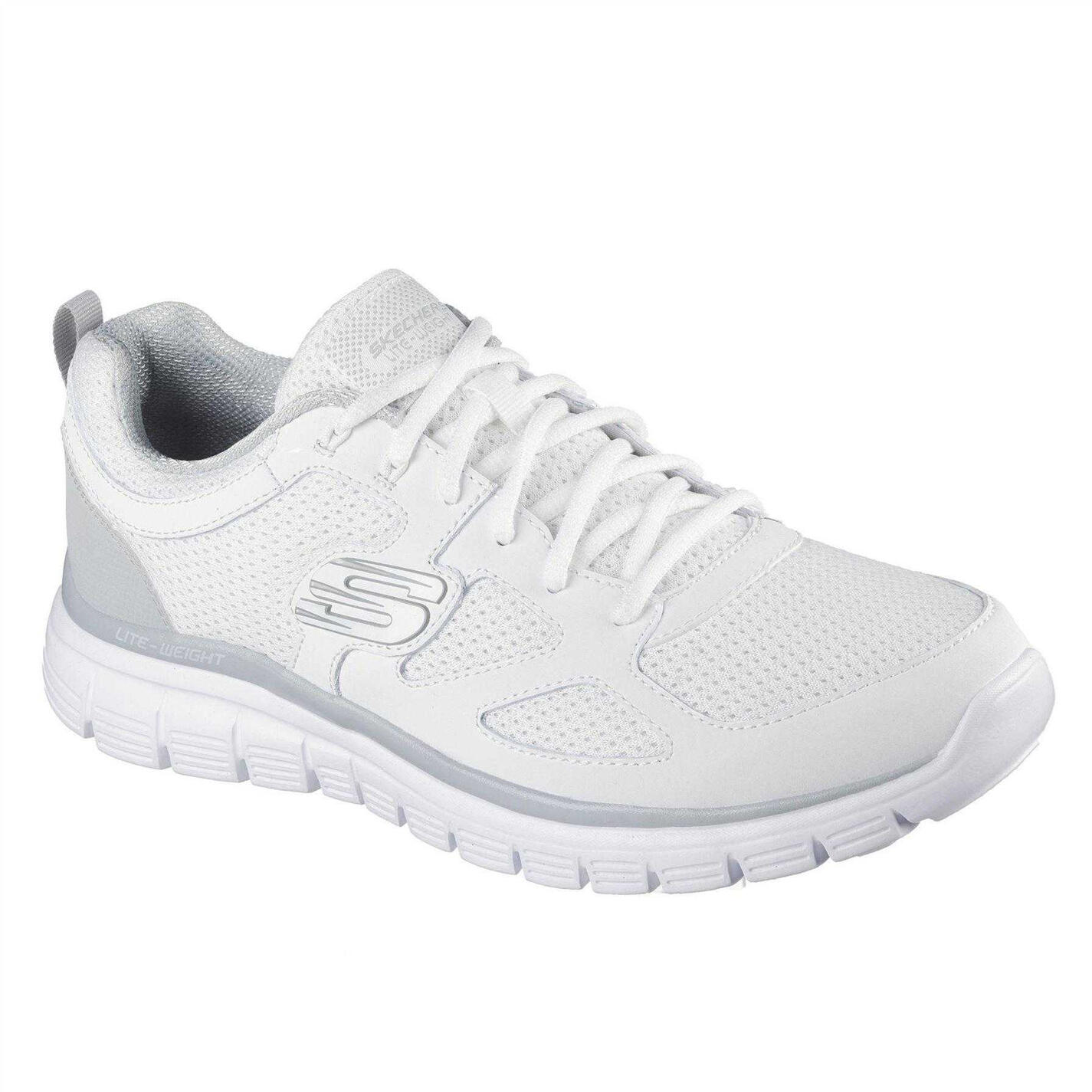 Skechers Mens Burns Agoura Trubuck Leather Trainers