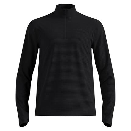 ODLO Odlo Mid Layer 1/2 Zip Essential Thermal ZWART XXL