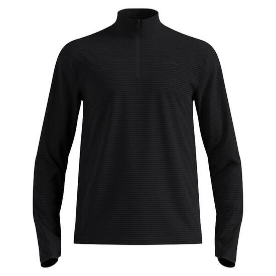 ODLO Odlo Mid Layer 1/2 Zip Essential Thermal ZWART XXL