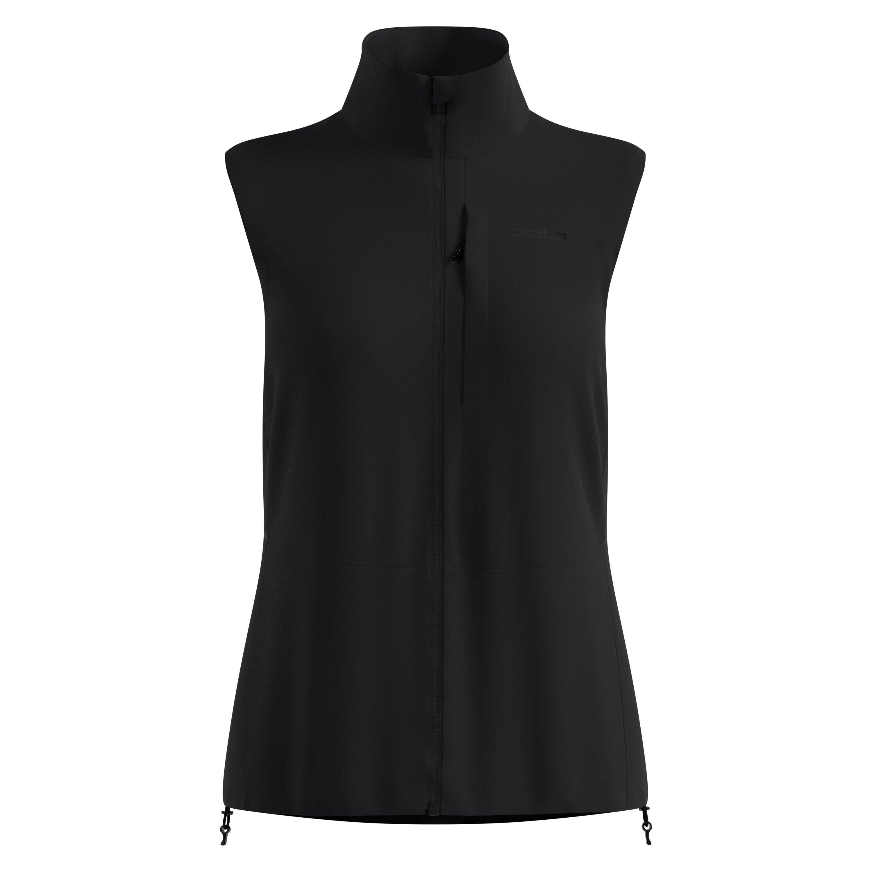 Chaqueta sin mangas para mujer Odlo Zeroweight Warm 2.0 Negra 6/7
