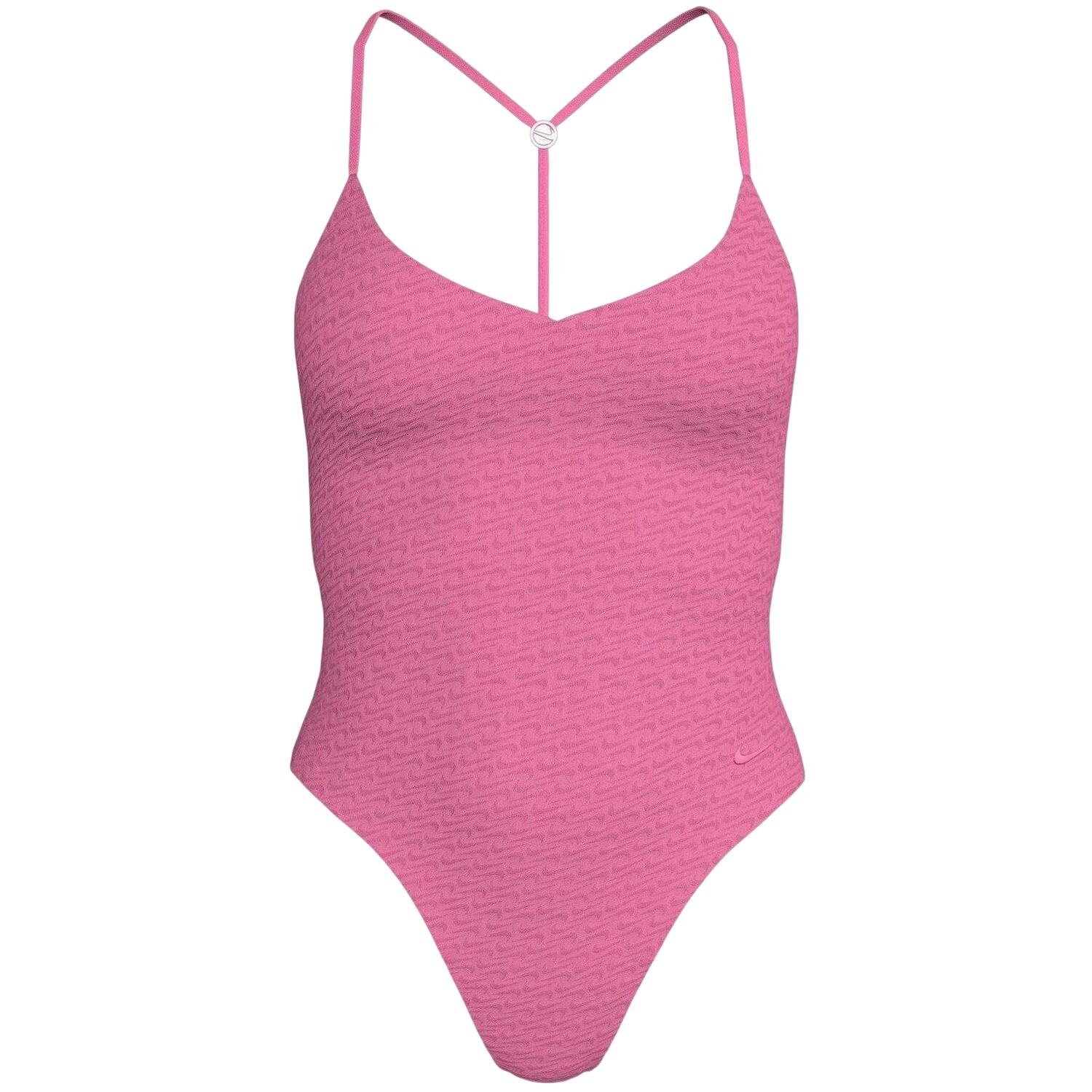 Nike Womens/Ladies Repeat Logo One Piece Swimsuit