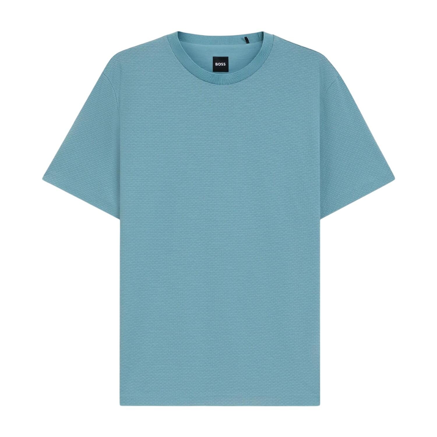 Boss Mens C-Thompson Ribbed Collar T-Shirt