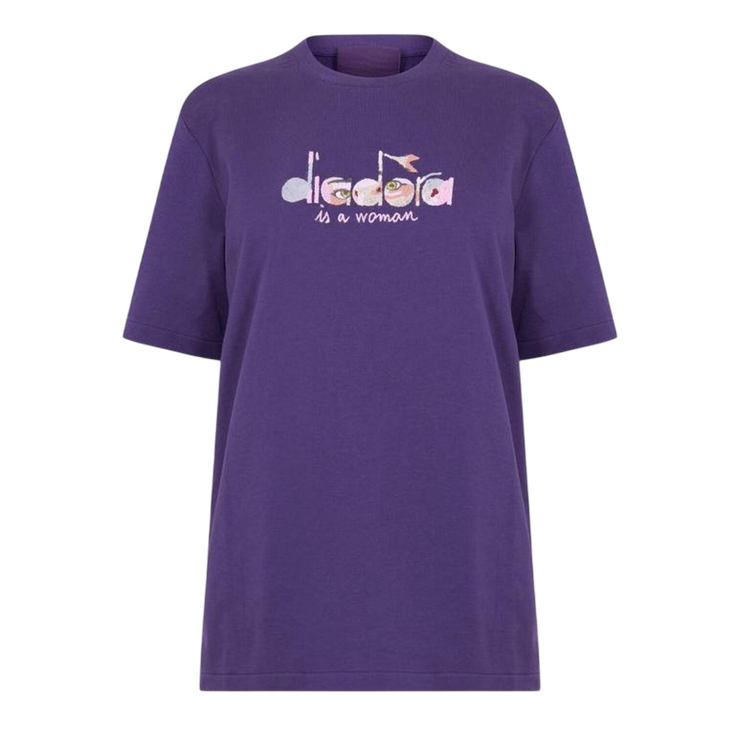Diadora Womens/Ladies Eye Crew Neck T-Shirt
