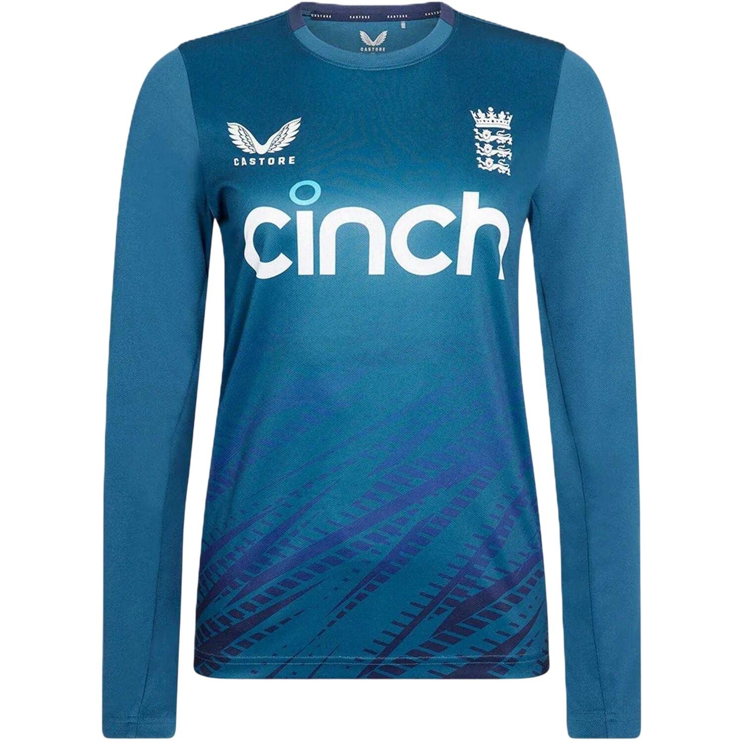 Castore Womens/Ladies England Cricket Training Jersey