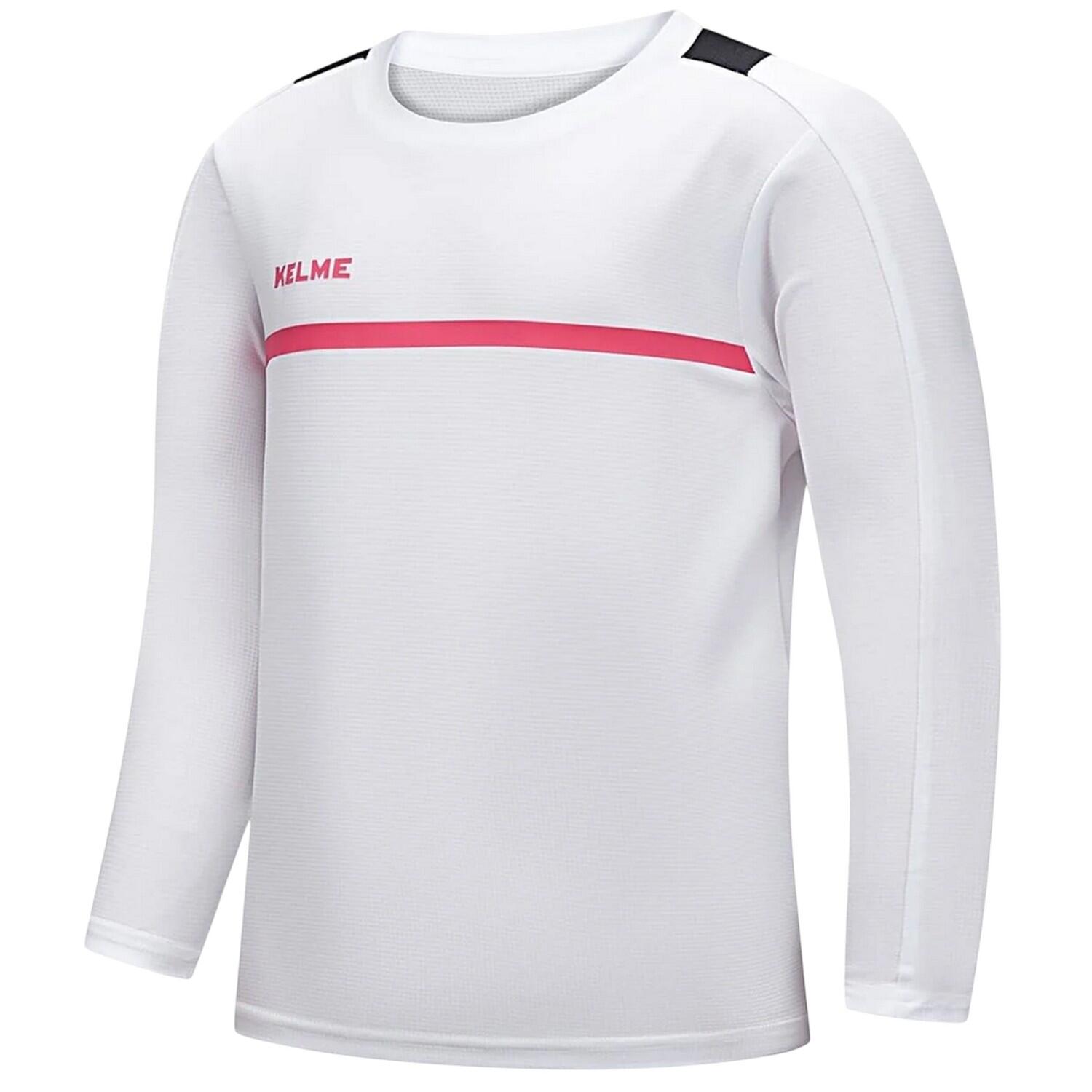 Kelme Childrens/Kids Crew Neck Long-Sleeved T-Shirt