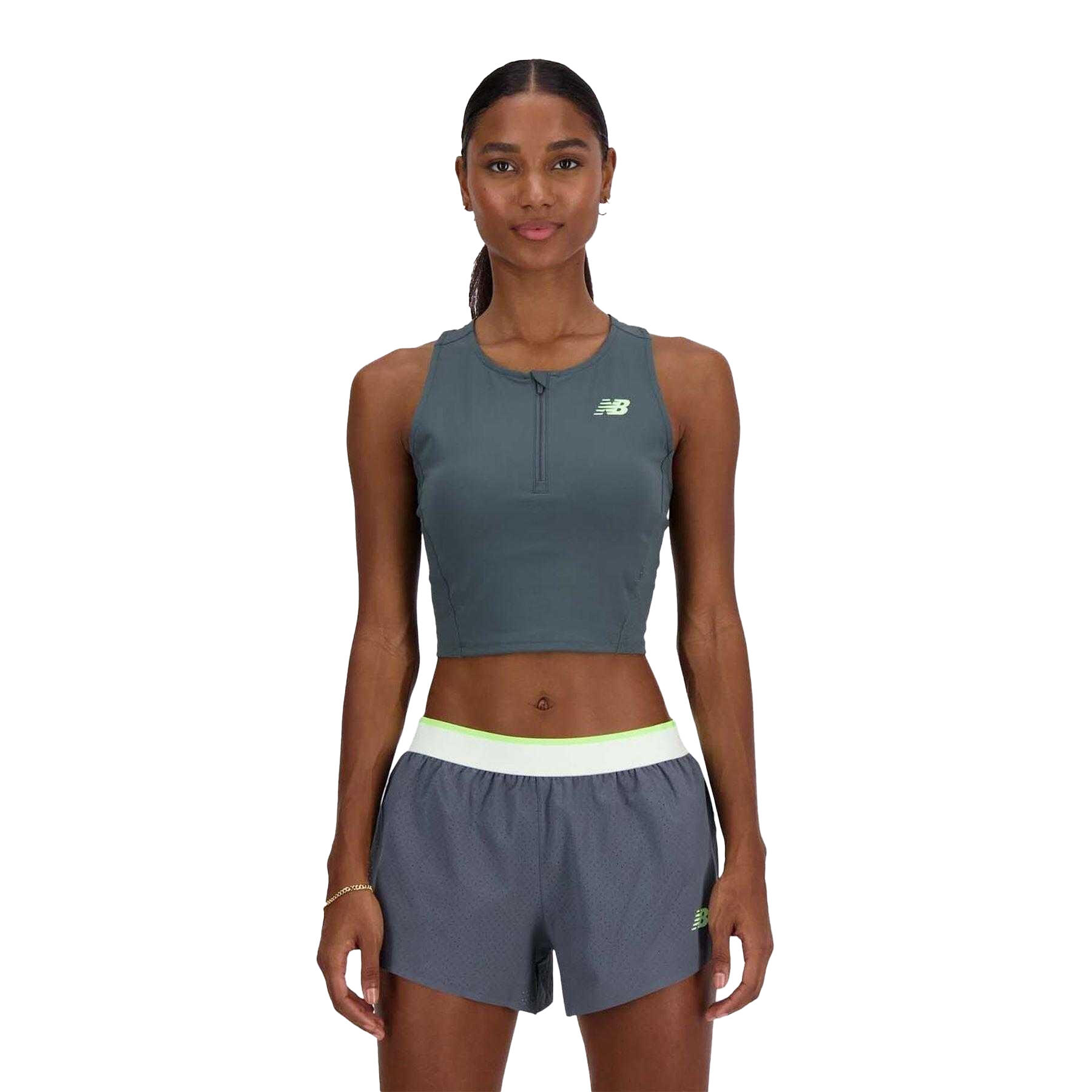 New Balance Womens/Ladies Fitted Racing Tank Top
