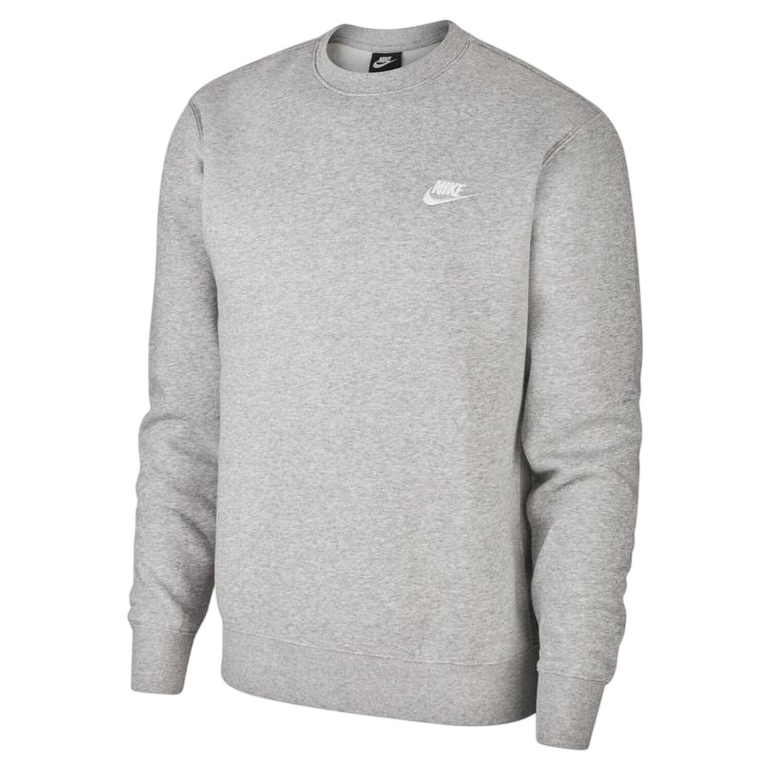 Nike Mens Club Logo Crew Neck Sweatshirt