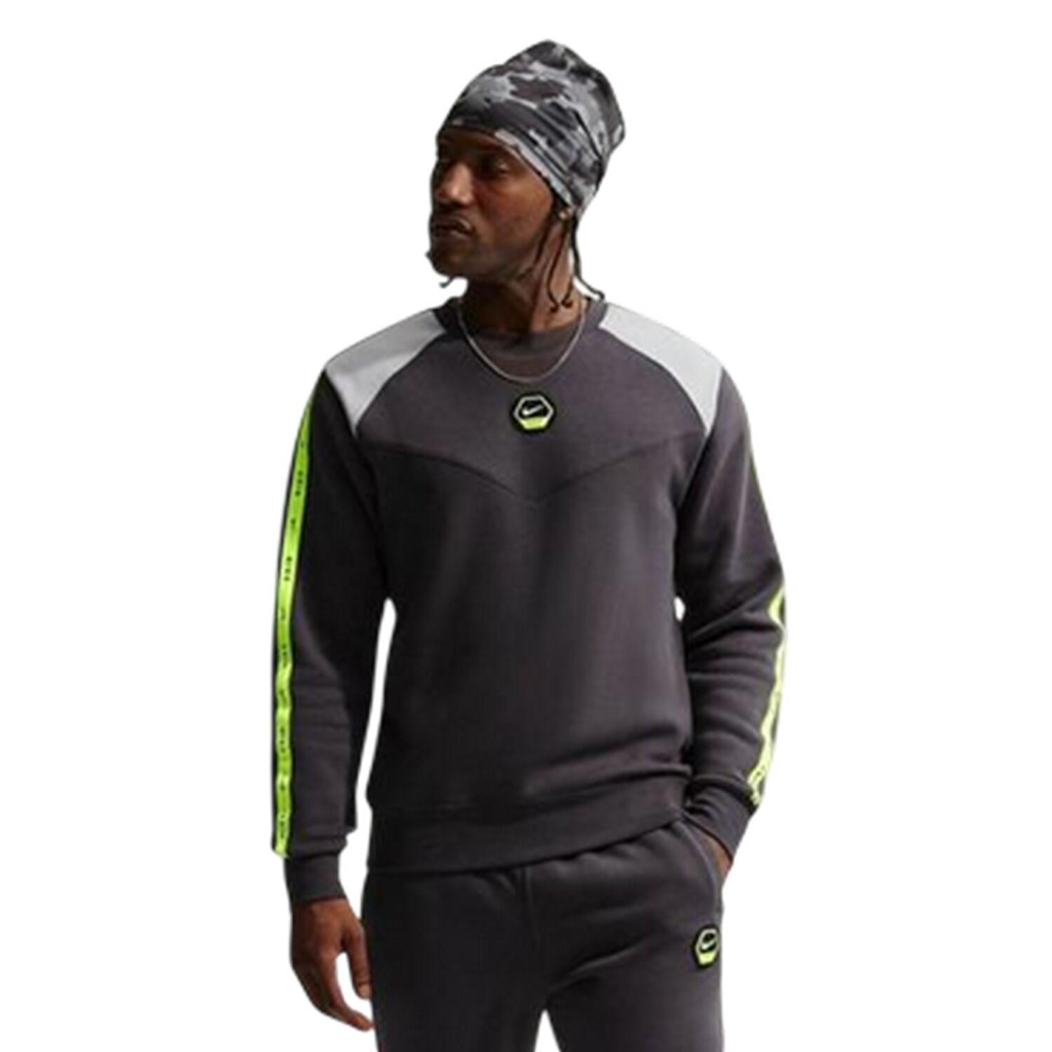 Nike Mens City Side Logo Crew Neck Sweatshirt