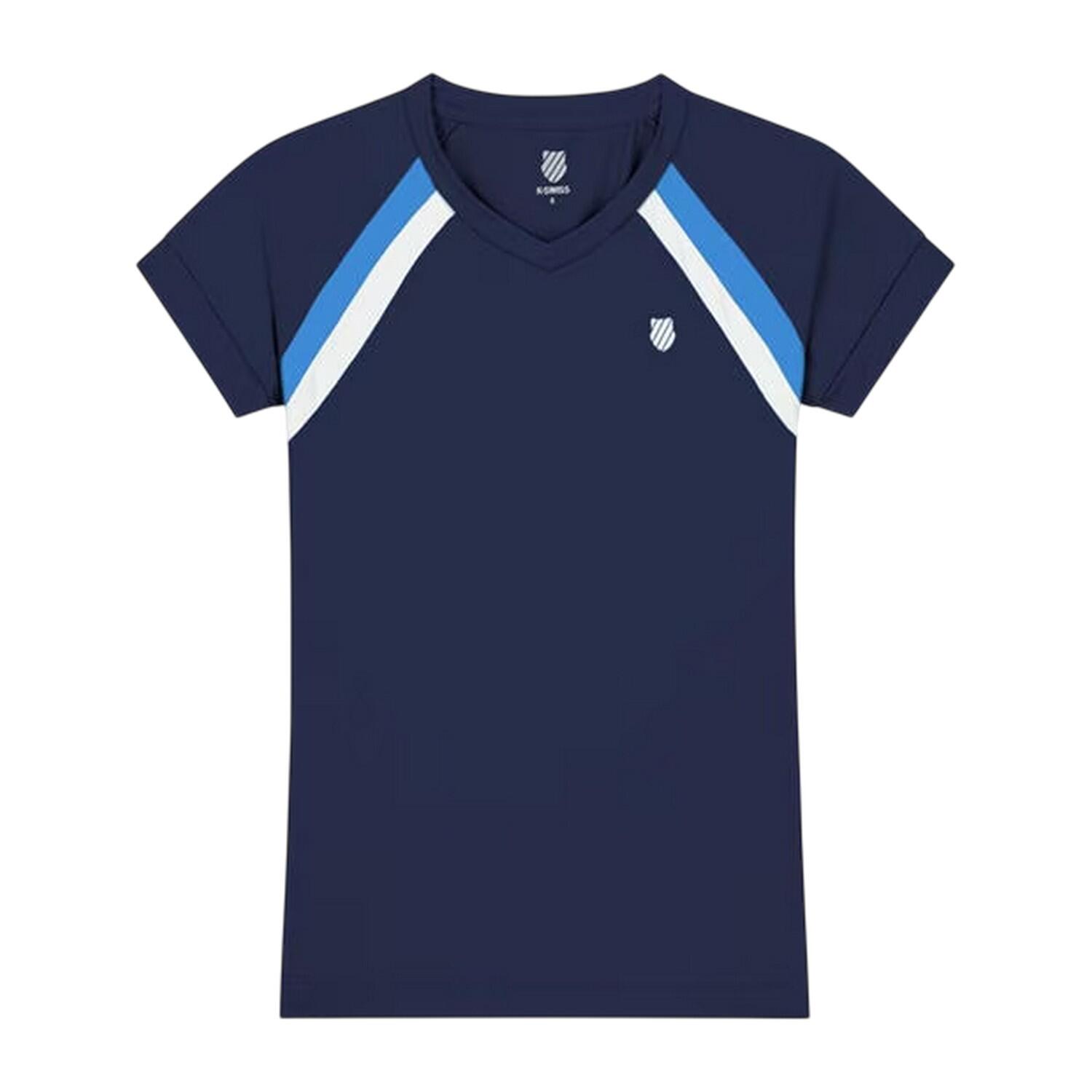K-Swiss Womens/Ladies Core V Neck T-Shirt