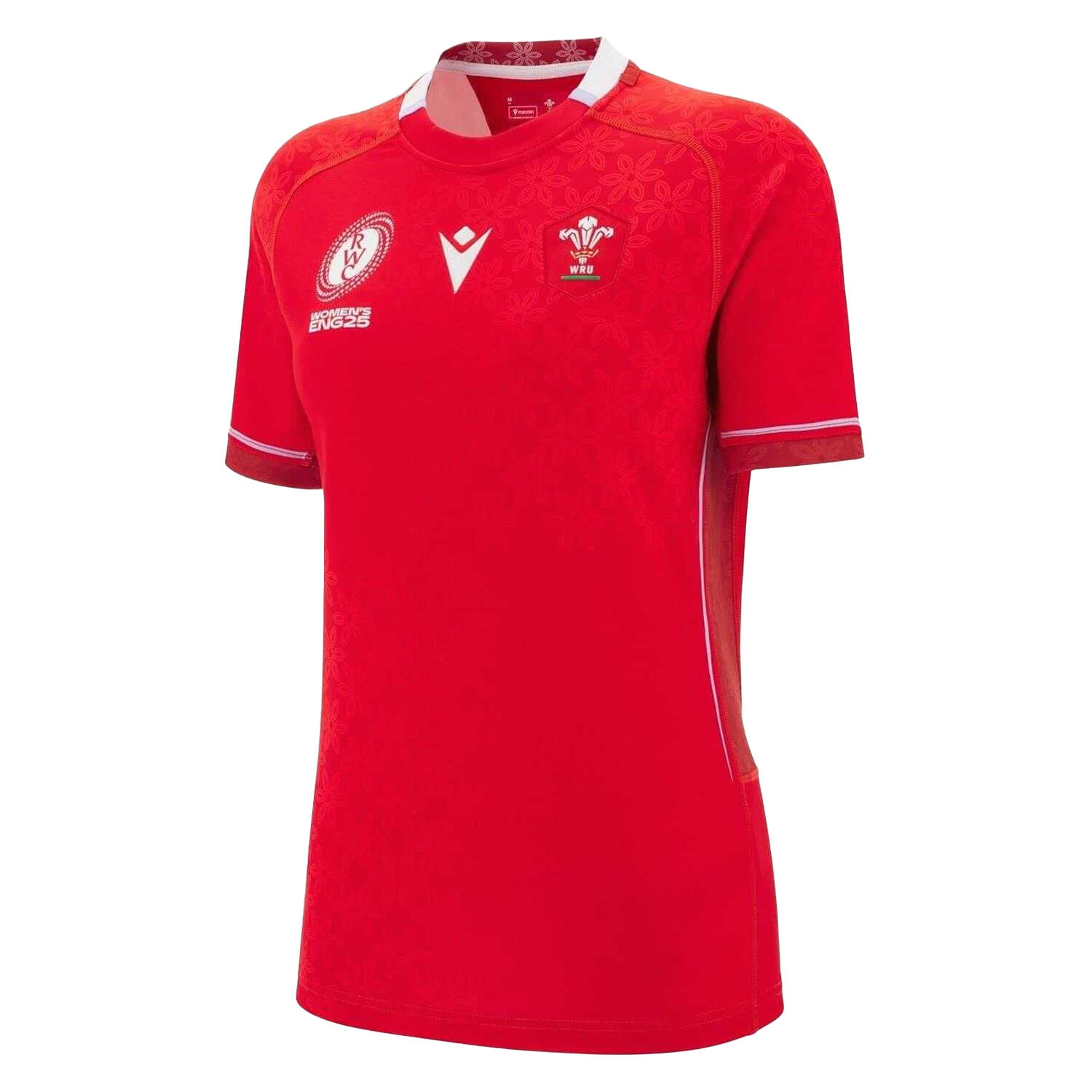 Macron Womens/Ladies Wales RU Rugby Home Jersey
