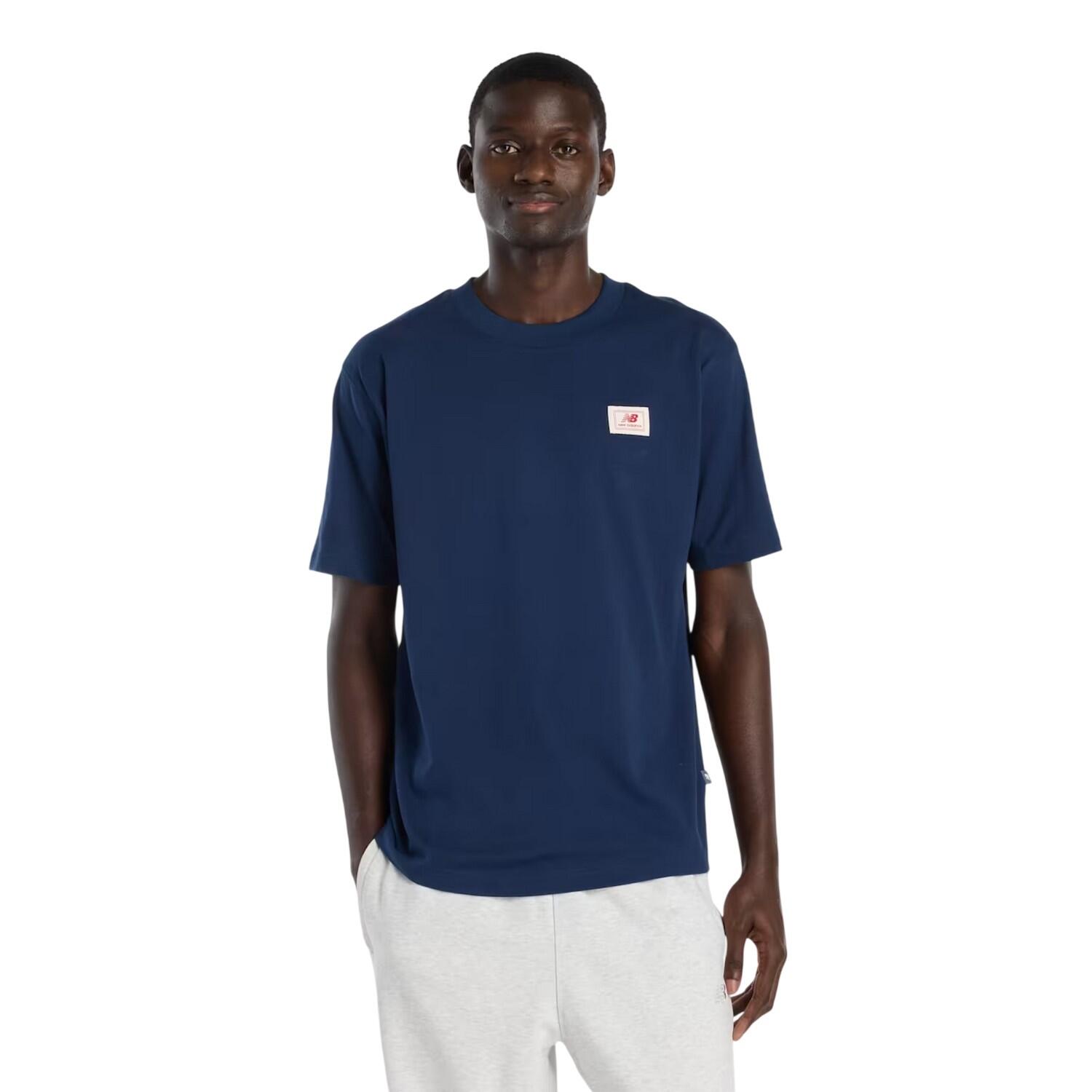 New Balance Mens Label Woven T-Shirt