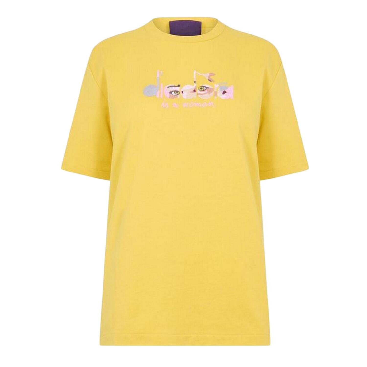 Diadora Womens/Ladies Eye Crew Neck T-Shirt