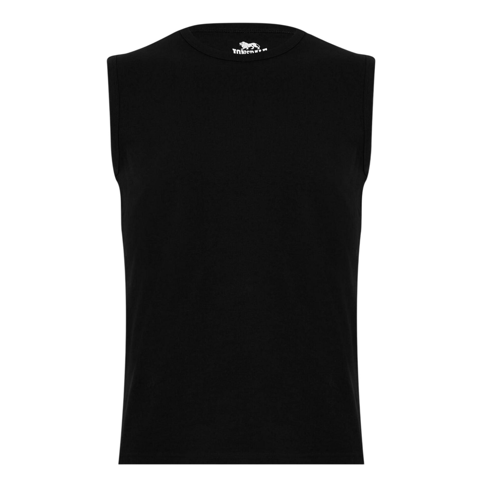 Lonsdale Mens Plain Sleeveless Vest Top