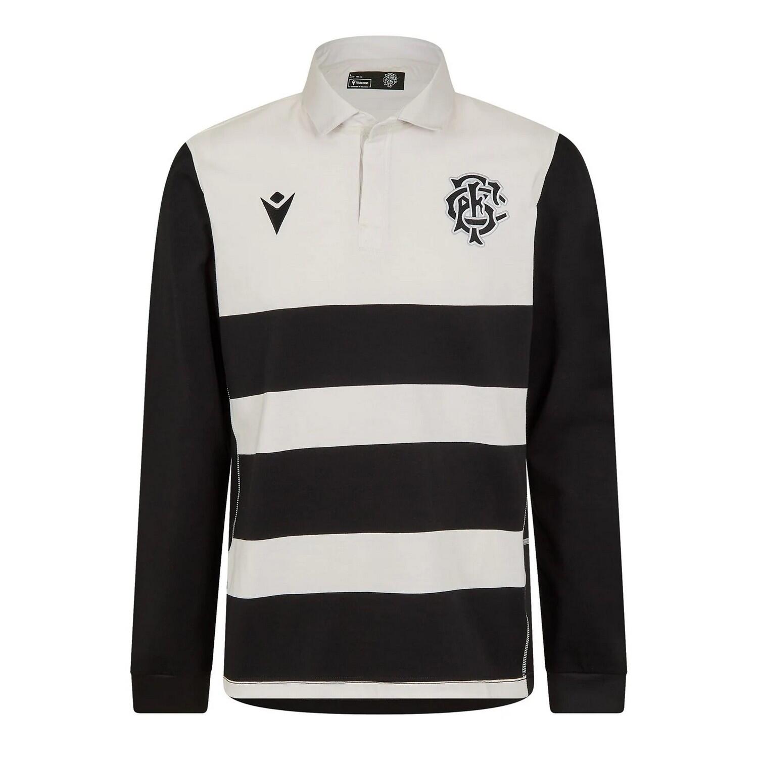 Macron Unisex Adult Barbarians 24/25 Long-Sleeved Home Shirt