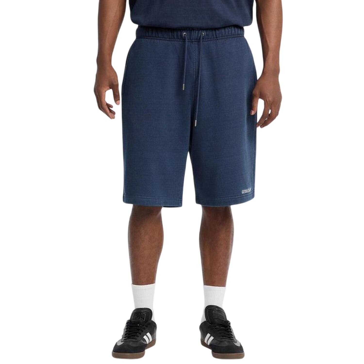 Guess Mens Embroidered Logo Shorts