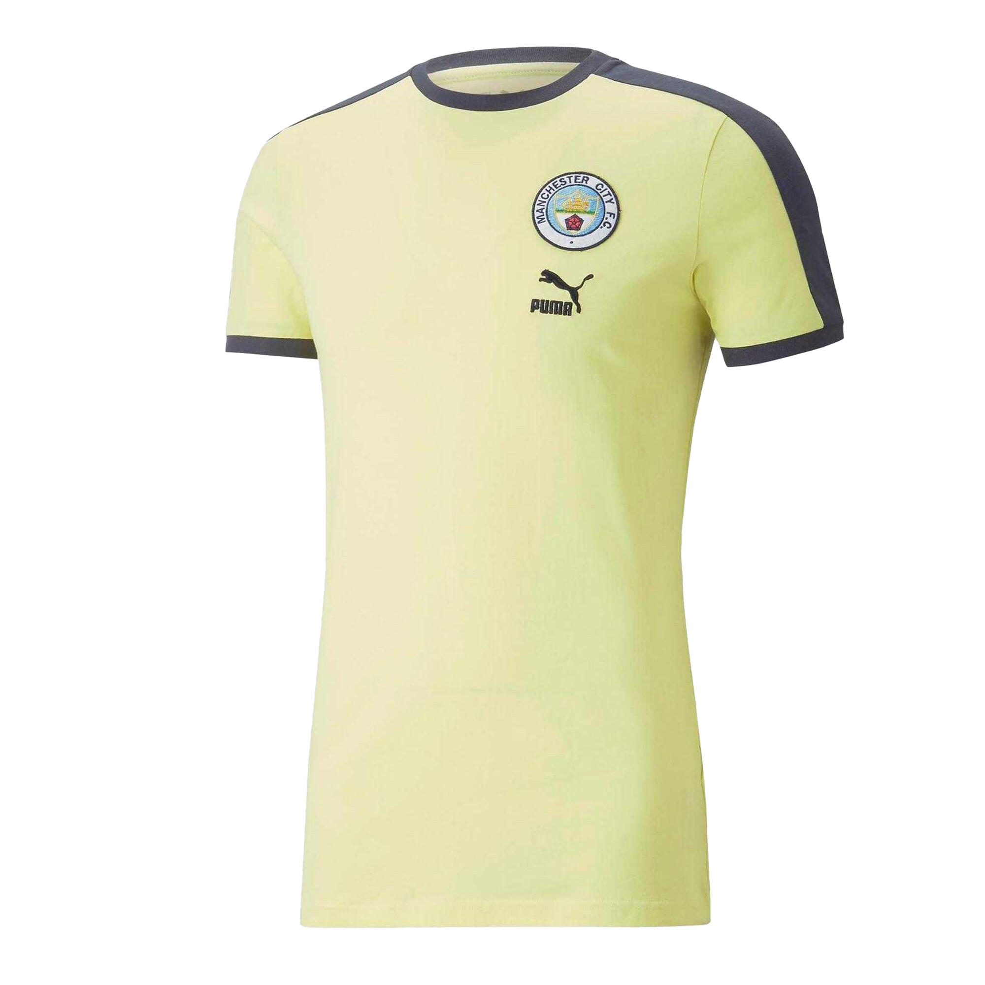 Puma Mens Ftblheritage  T7 Manchester City FC T-Shirt