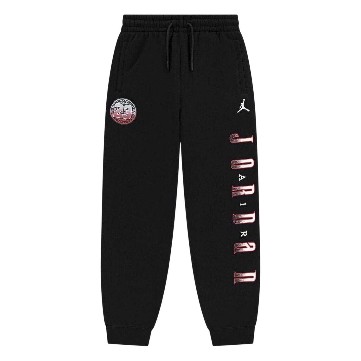 Nike Childrens/Kids Air Jordan Fleece Graphic Print Joggers