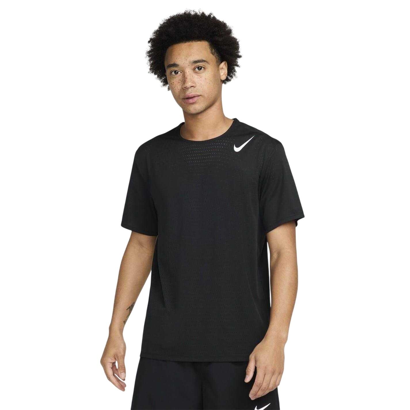 Nike Mens Aero Swoosh Short-Sleeved Top