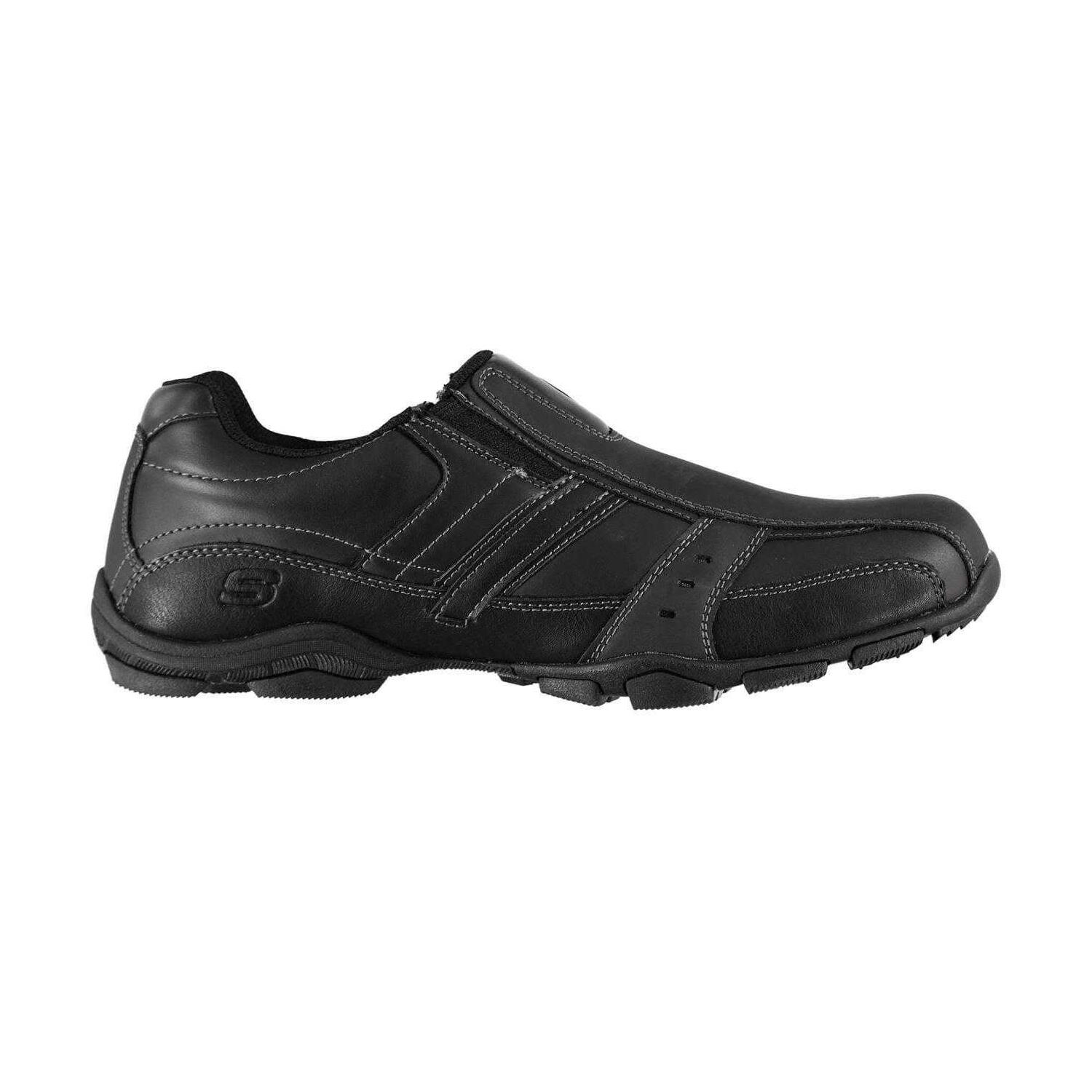Skechers Mens Marter Twin Leather Casual Shoes