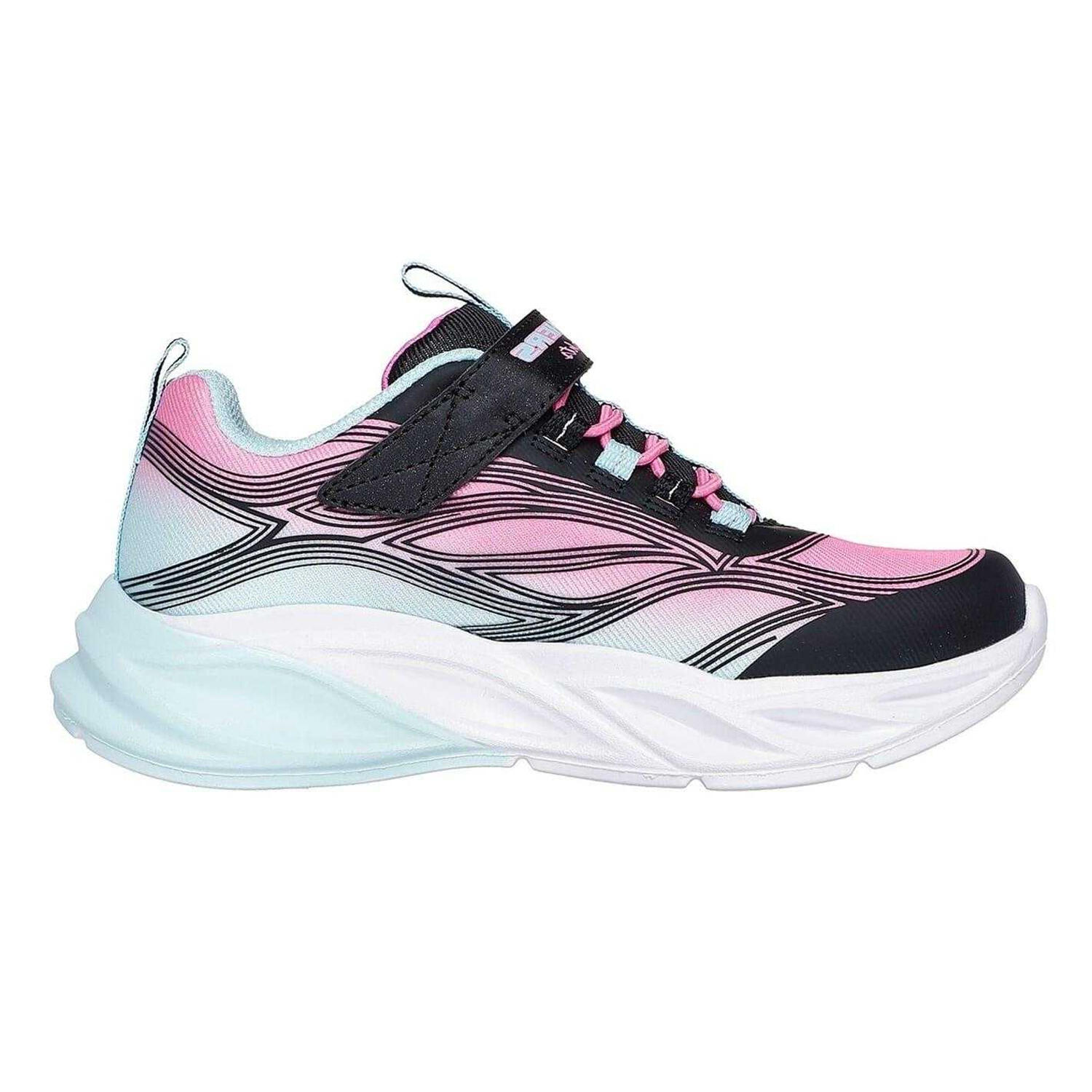 Skechers Childrens/Kids S-Lights Cosmic Glow Leather Trainers