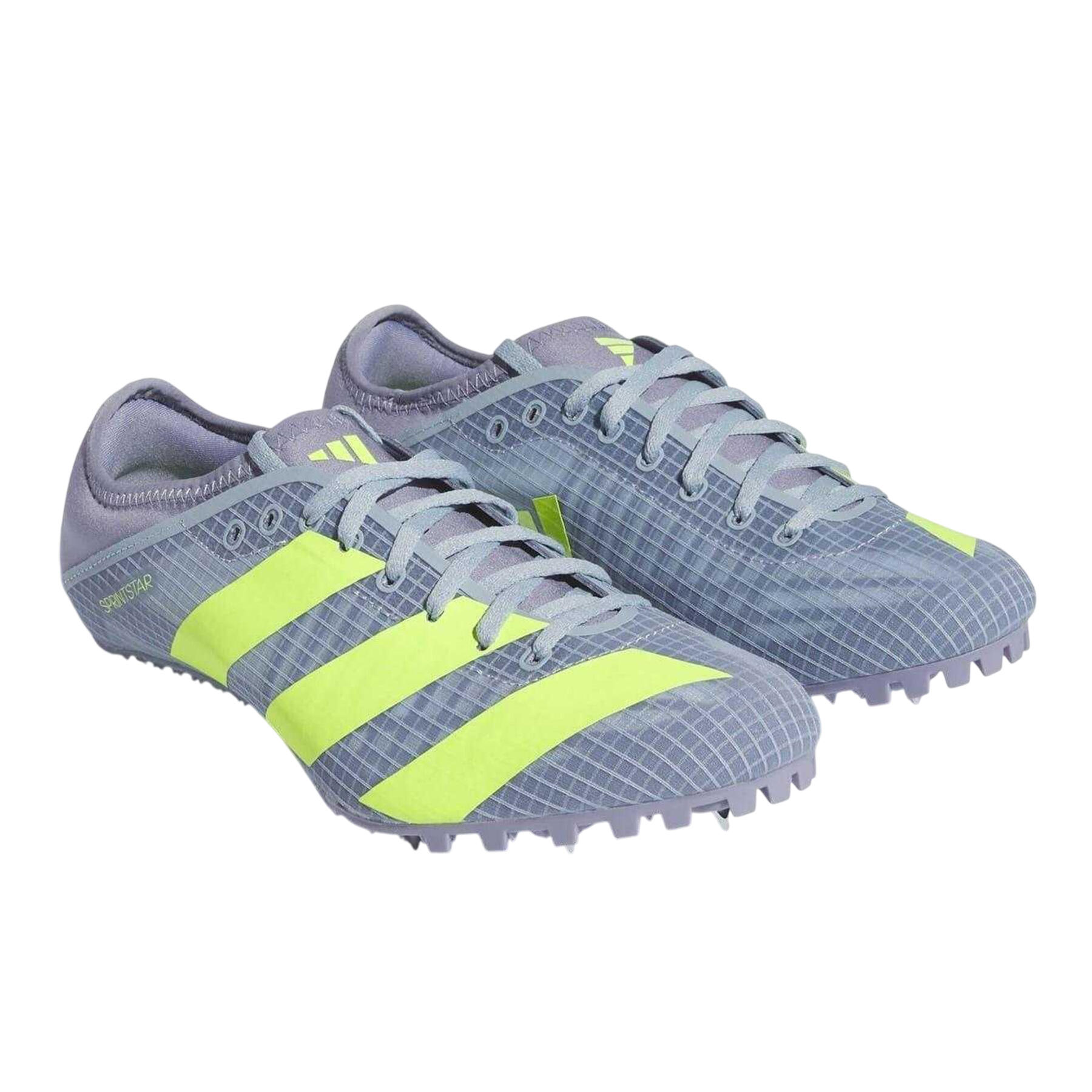 Adidas Mens Sprintstar Track Running Athletic Shoe Spikes