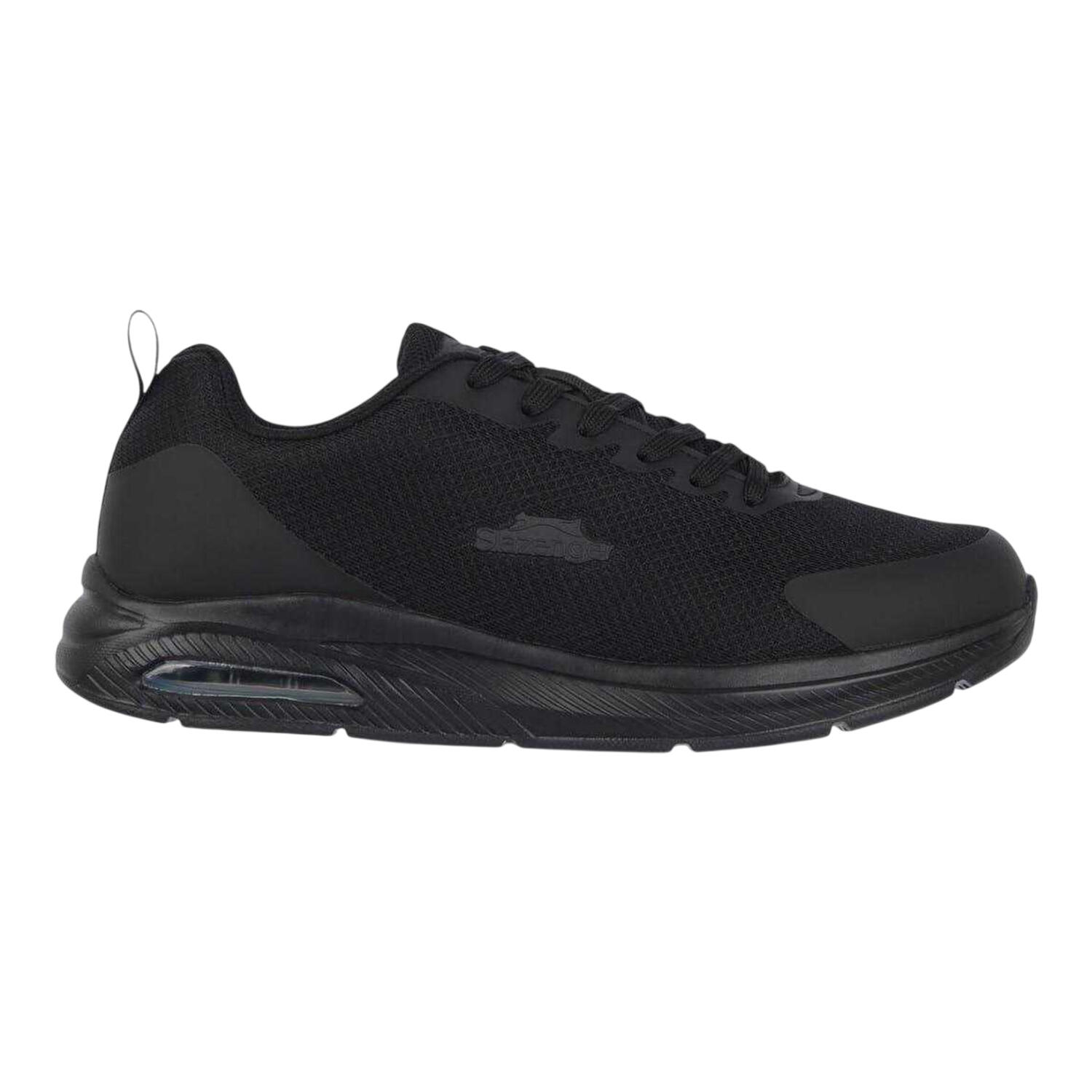 Slazenger Mens Sadler Leather Running Trainers