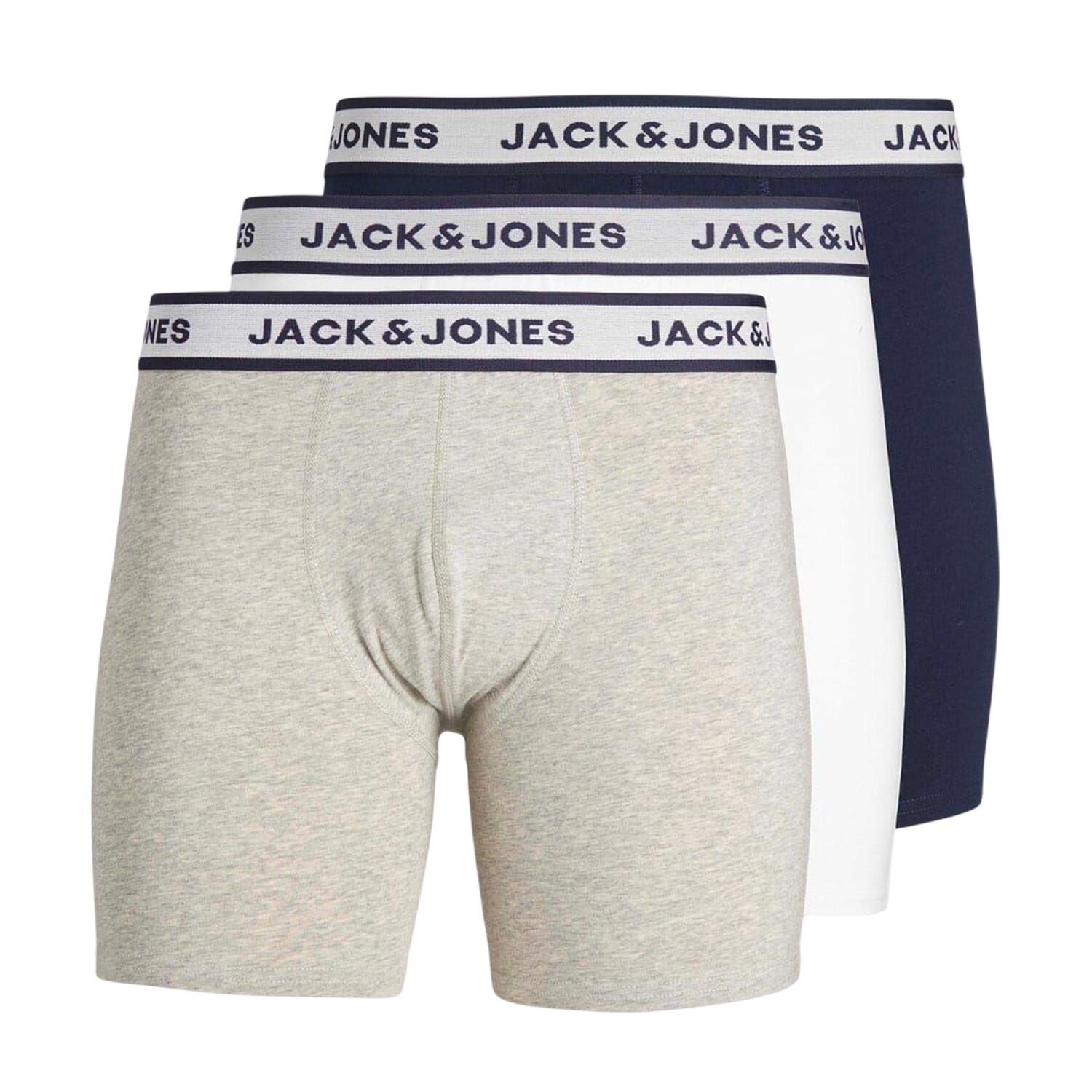 Jack And Jones Mens Plus Boxer Briefs (Pack of 3)