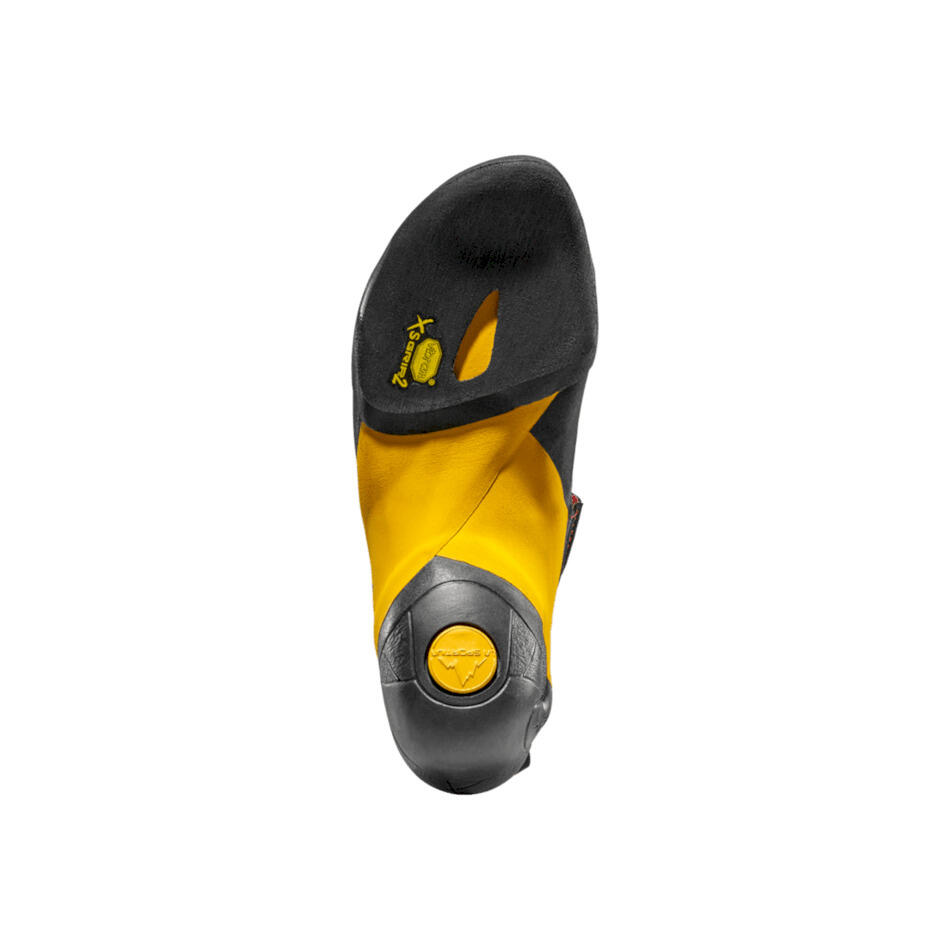 La Sportiva Skwama - Chaussures d'escalade noir/jaune, Vibram XS Grip2 3/3