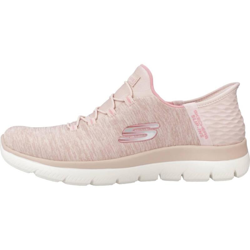 Pantofi Sport Skechers Model Slip-ins: Summits- Dazzling Haze Culoare Roz