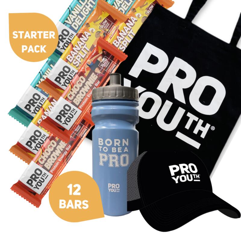Kids Nutrition Starter Bundle - Natural Performance x 12, Hat, Bottle