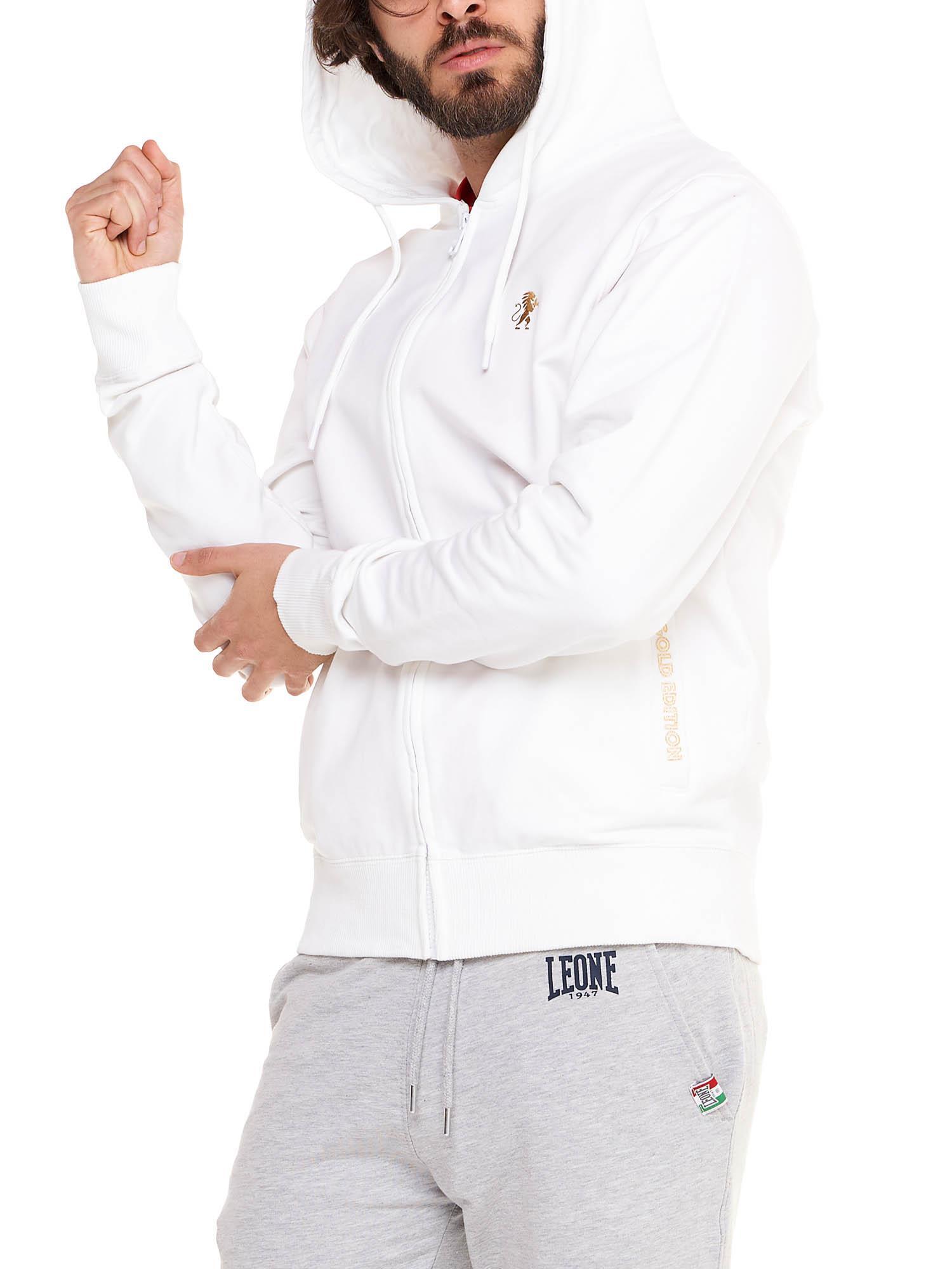 Gold Edition herenhoodie met rits 5/6