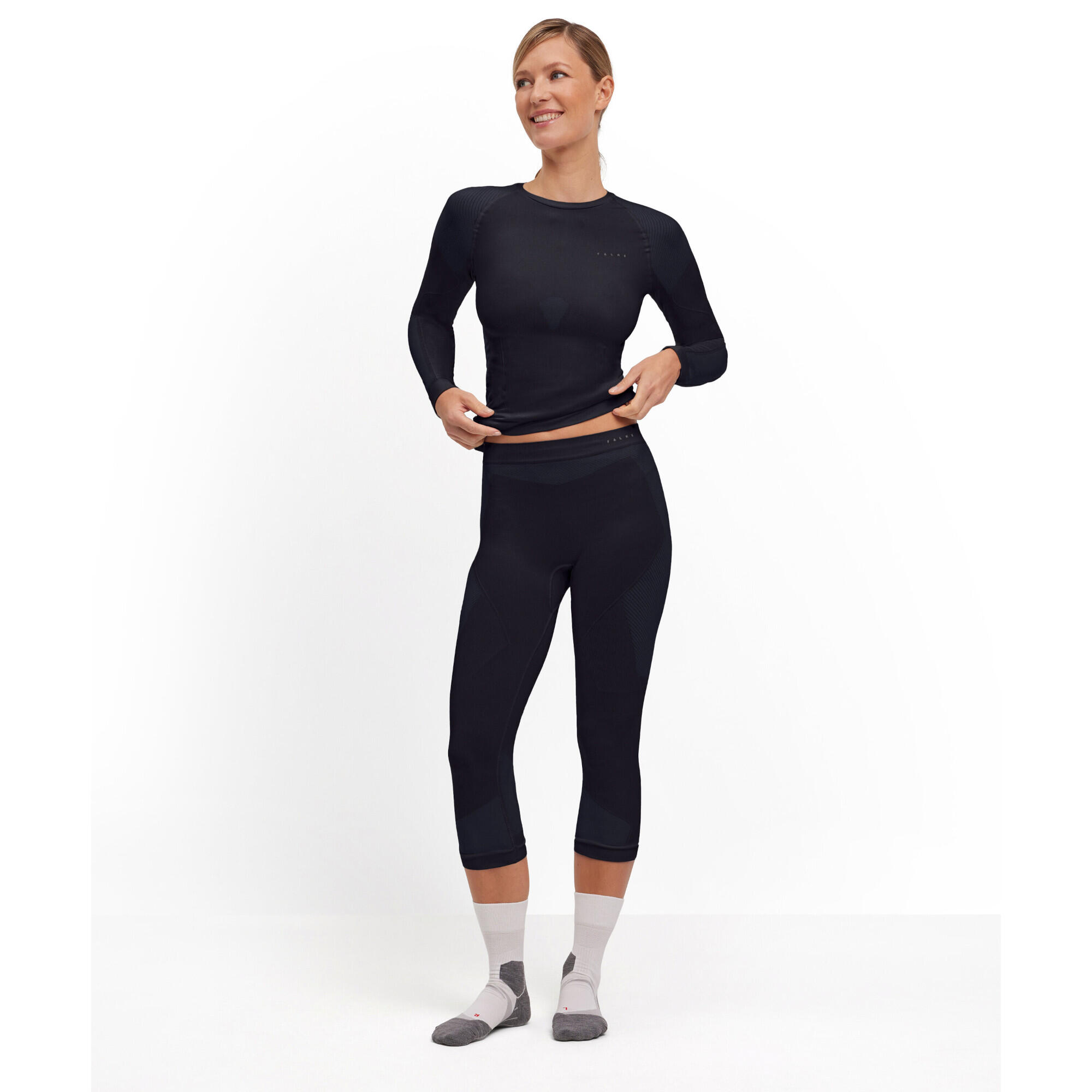 Malla 3/4 para mujer Falke Warm 3/4