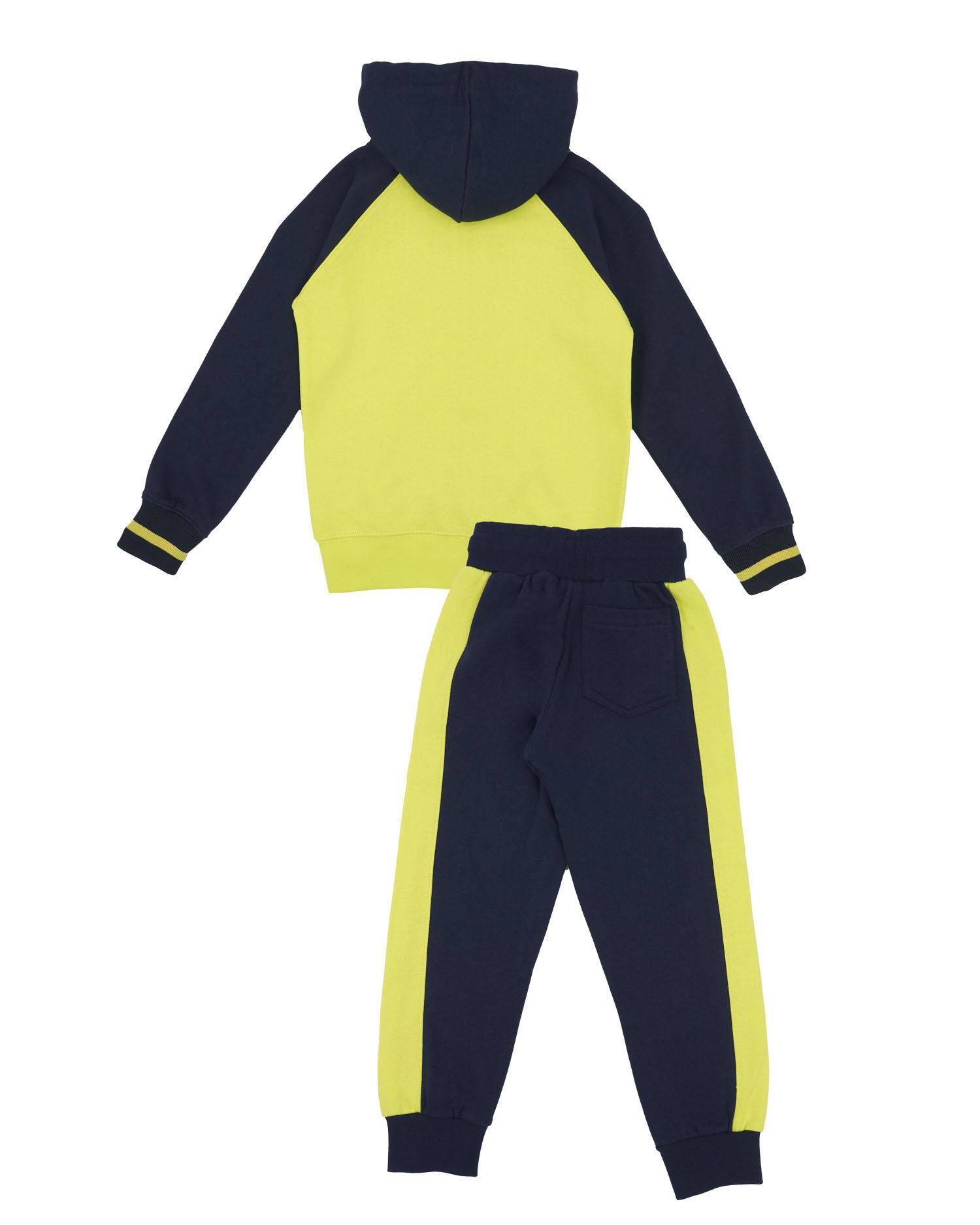Survêtement enfant, capuche, fermeture éclair intégrale et petit logo Basic 2/2