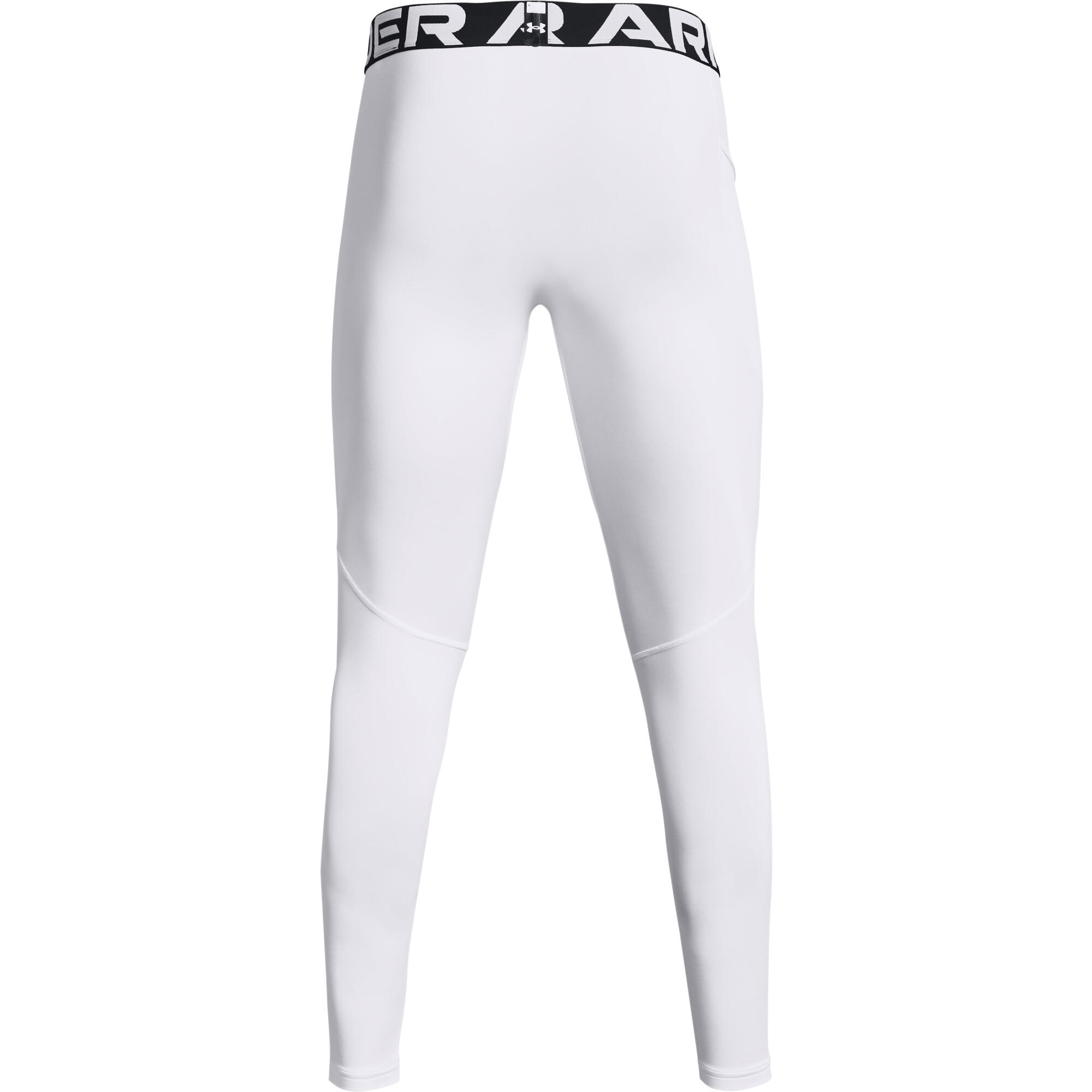 Legging de compression Under Armour Coldgear Blanc 2/5