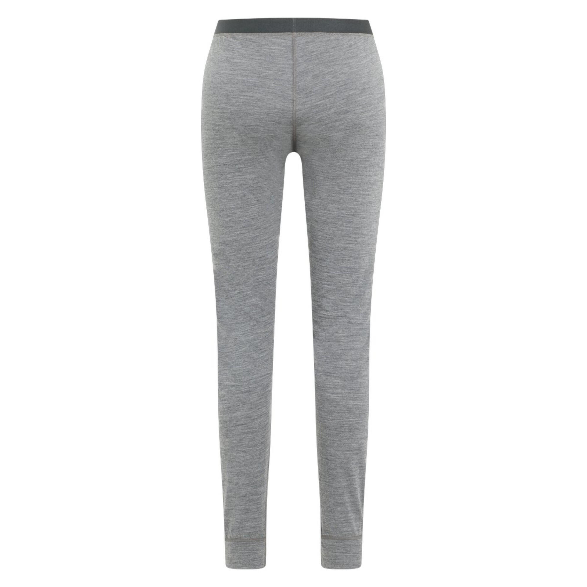Collant Long Femme Odlo Merinos 200 Natural Gris S 3/3