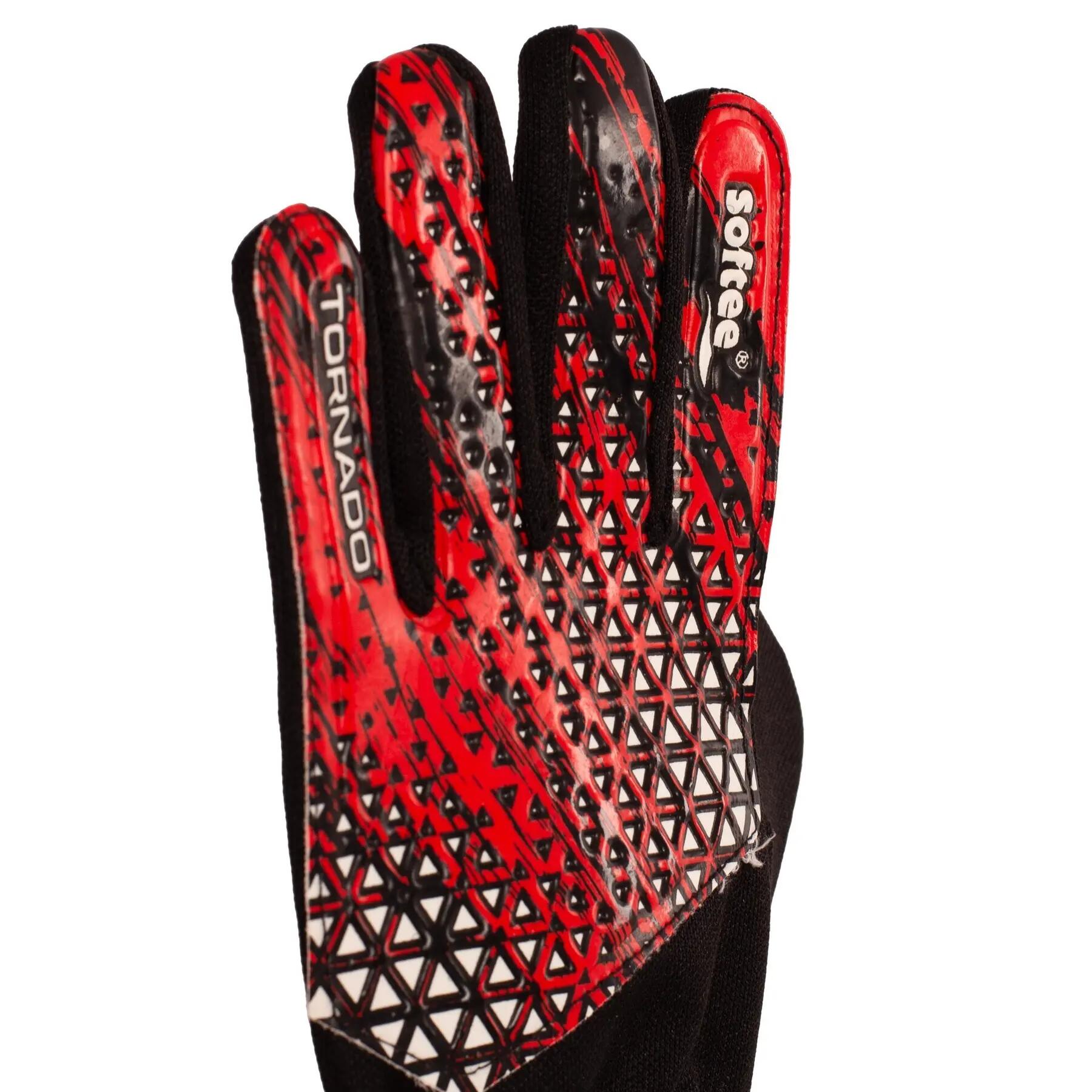 Softee Lunar Keepershandschoenen (paar) Rojo/Negro 3/4