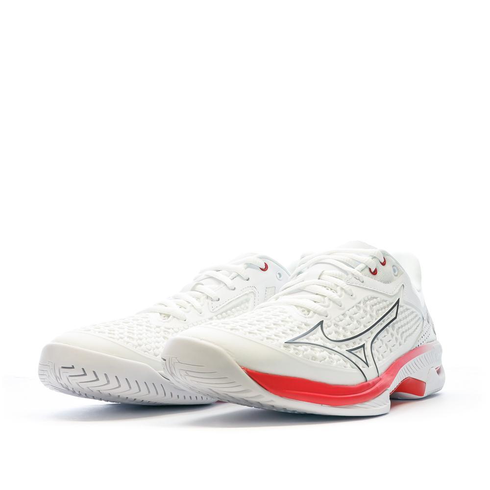 Chaussures de Tennis Blanches Femme Mizuno Wave Exceed Tour 6/7